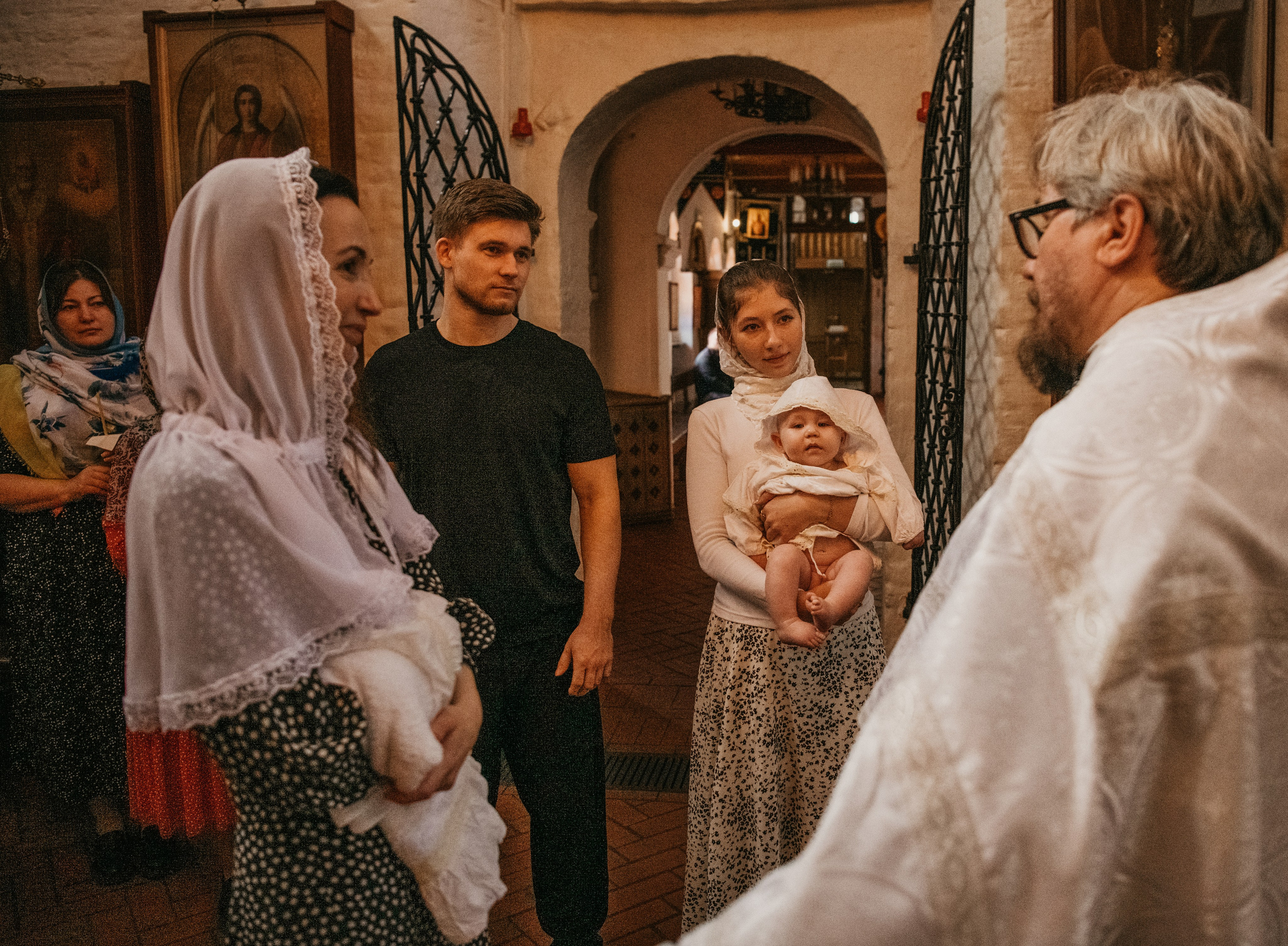 КРЕЩЕНИЕ ЕКАТЕРИНЫ. Фотограф на выписку из роддома в Москве и МО