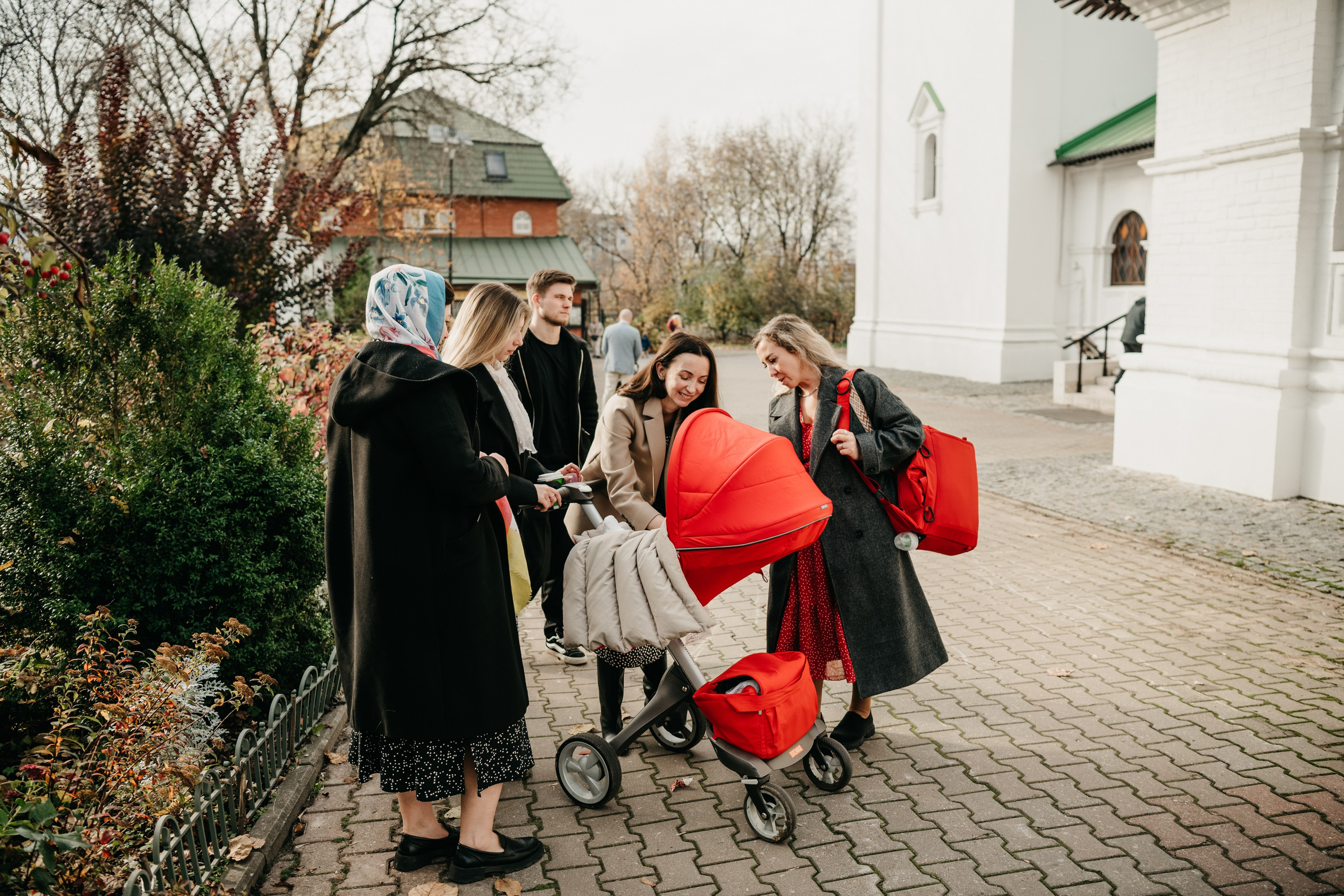 КРЕЩЕНИЕ ЕКАТЕРИНЫ. Фотограф на выписку из роддома в Москве и МО