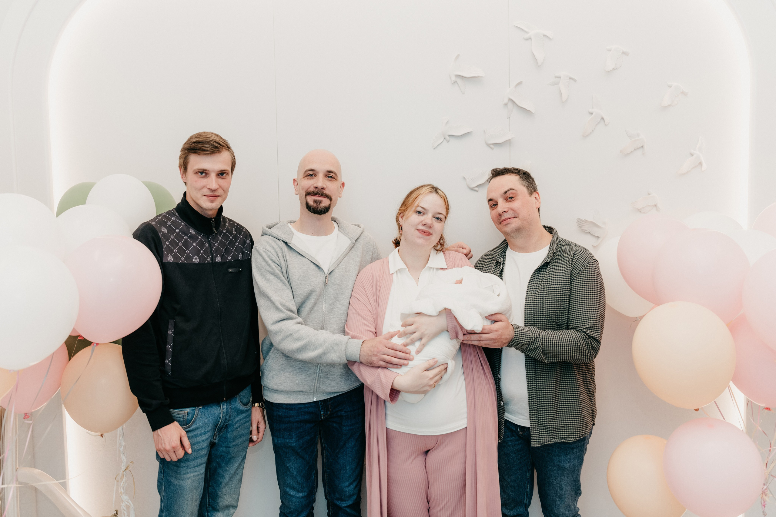 Выписка Юноны. Фотограф на выписку из роддома в Москве и МО