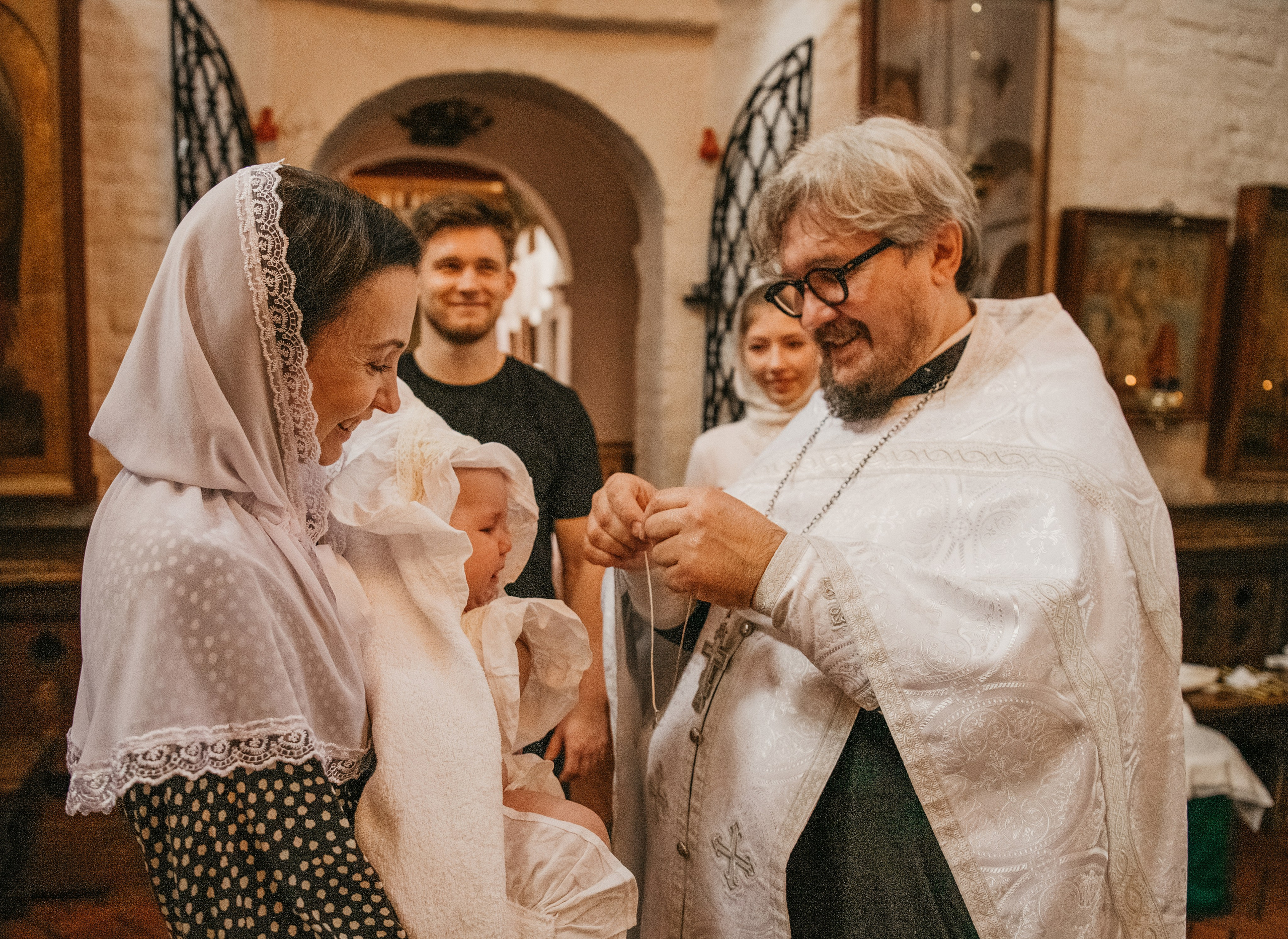 КРЕЩЕНИЕ ЕКАТЕРИНЫ. Фотограф на выписку из роддома в Москве и МО