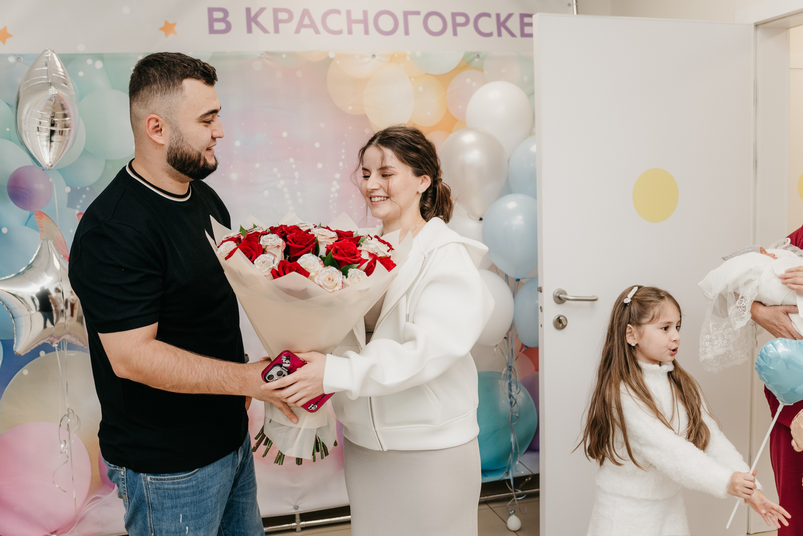 ВЫПИСКА МАЛЫША. Фотограф на выписку из роддома в Москве и МО
