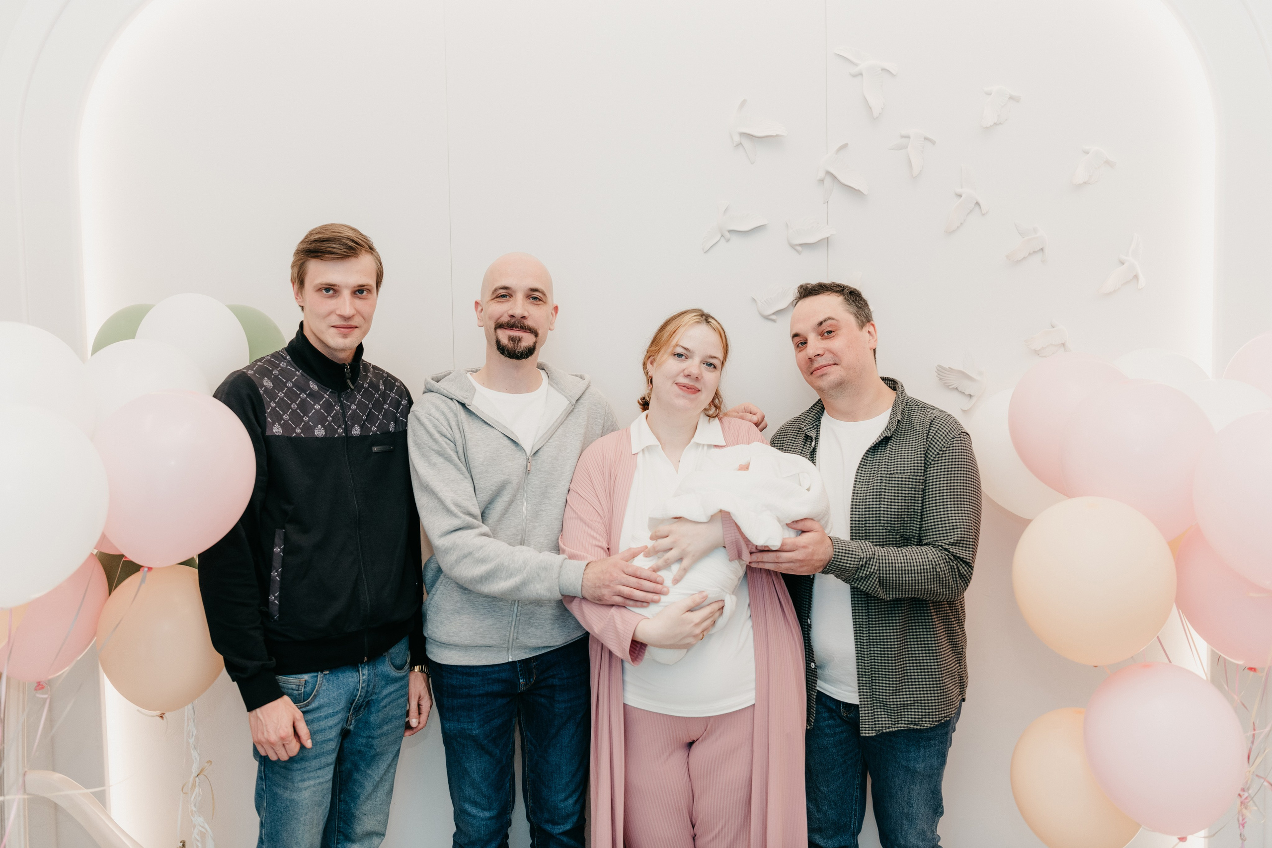 Выписка Юноны. Фотограф на выписку из роддома в Москве и МО
