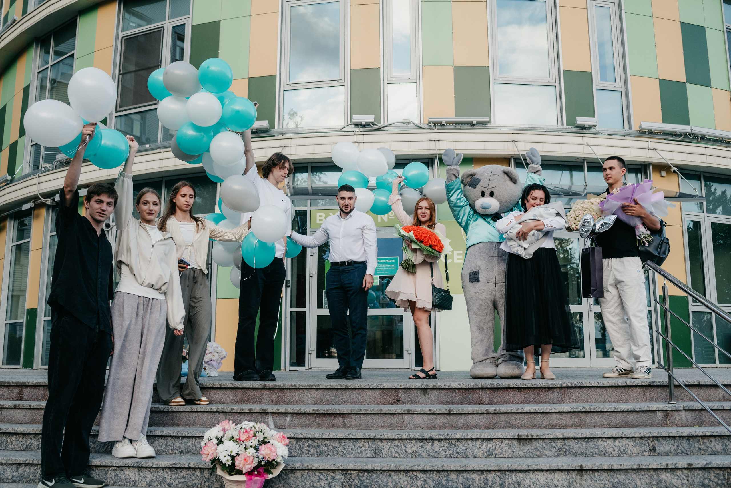 ВЫПИСКА МИРОНА. 67 РОДДОМ. Фотограф на выписку из роддома в Москве и МО