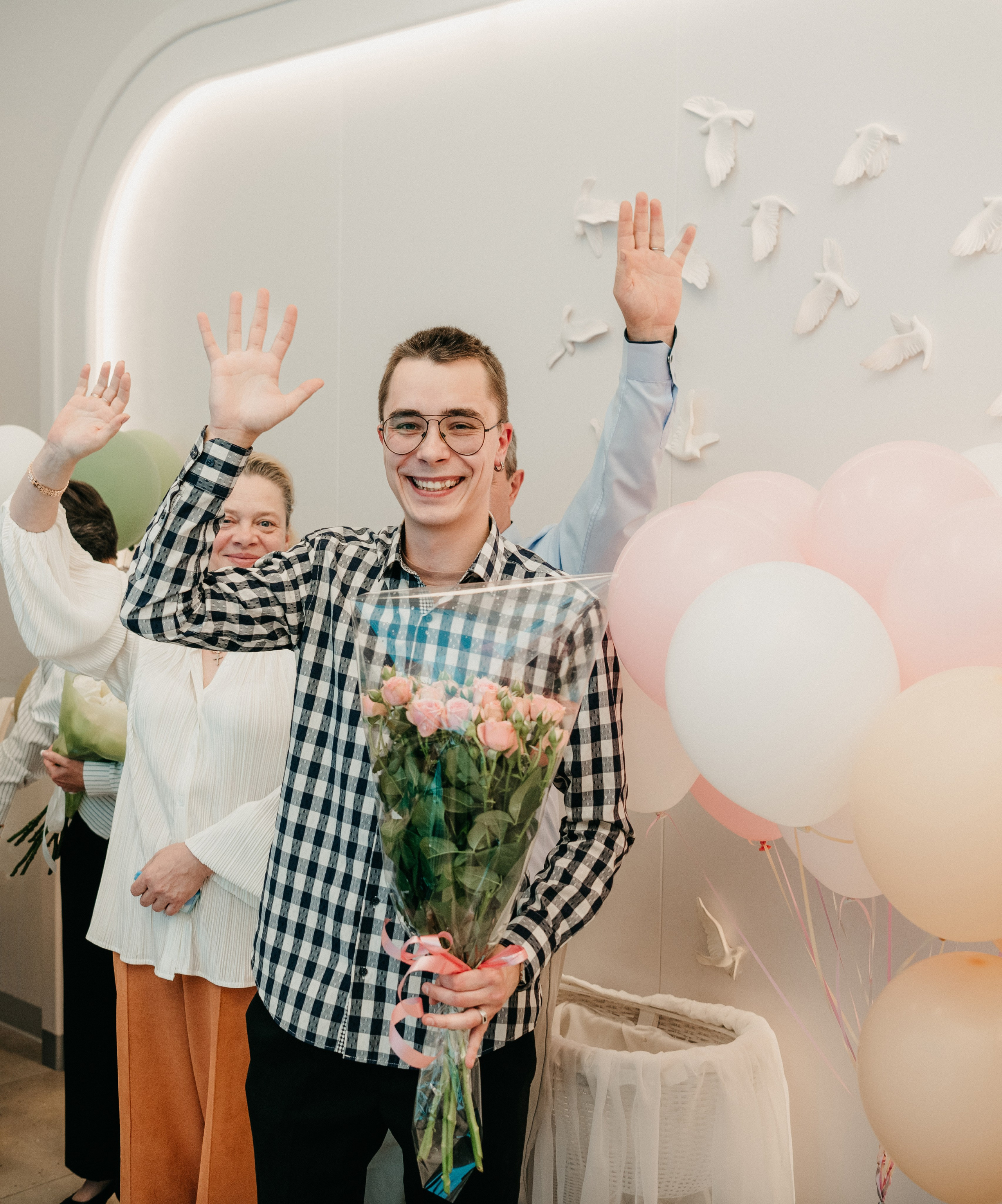 Выписка Юноны. Фотограф на выписку из роддома в Москве и МО