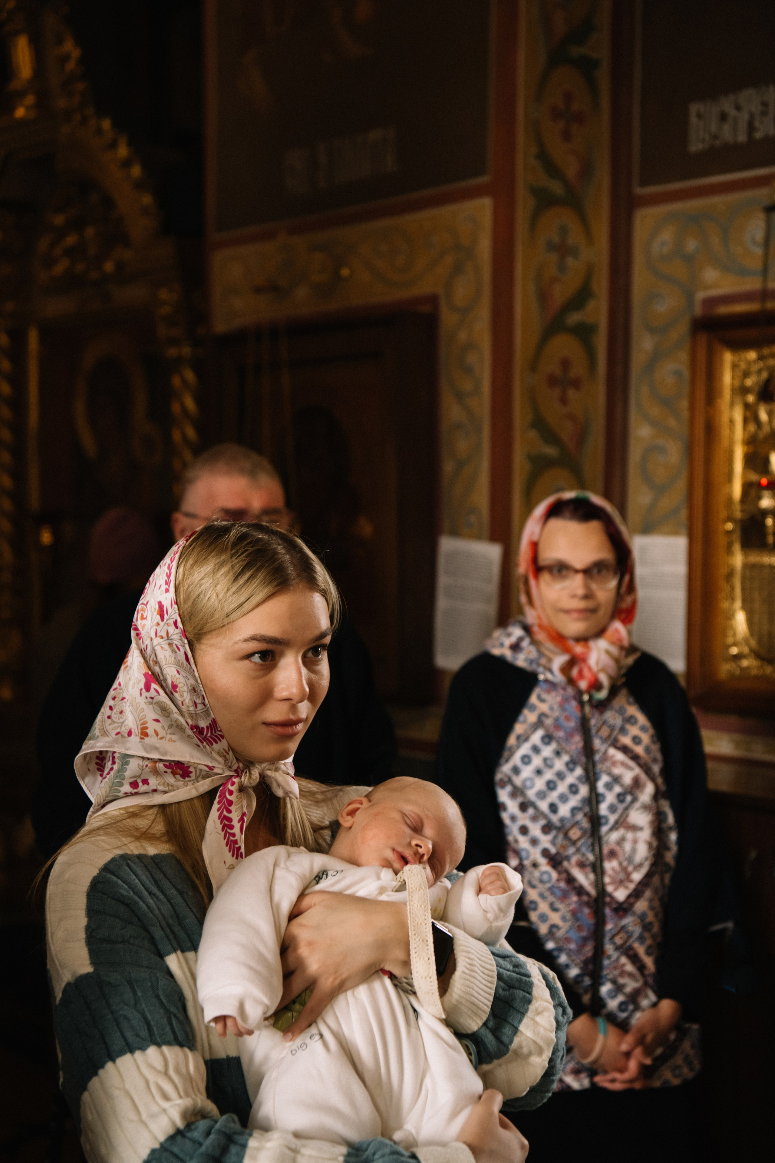 Крещение Степана. Фотограф на выписку из роддома в Москве и МО