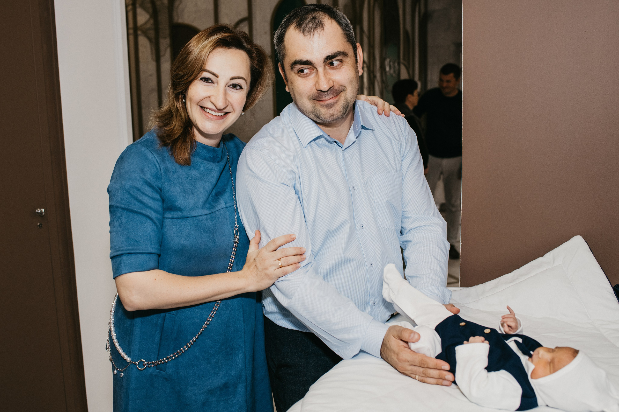 ВЫПИСКА АНТОНА.ЦКБ. Фотограф на выписку из роддома в Москве и МО