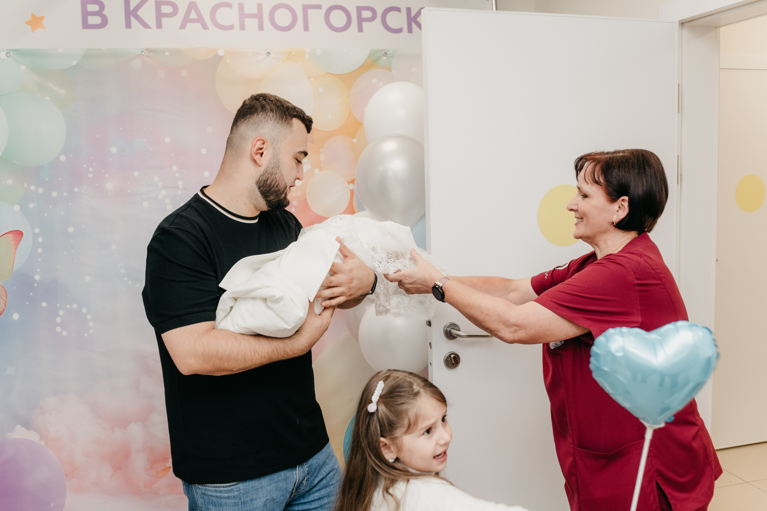 ВЫПИСКА МАЛЫША. Фотограф на выписку из роддома в Москве и МО
