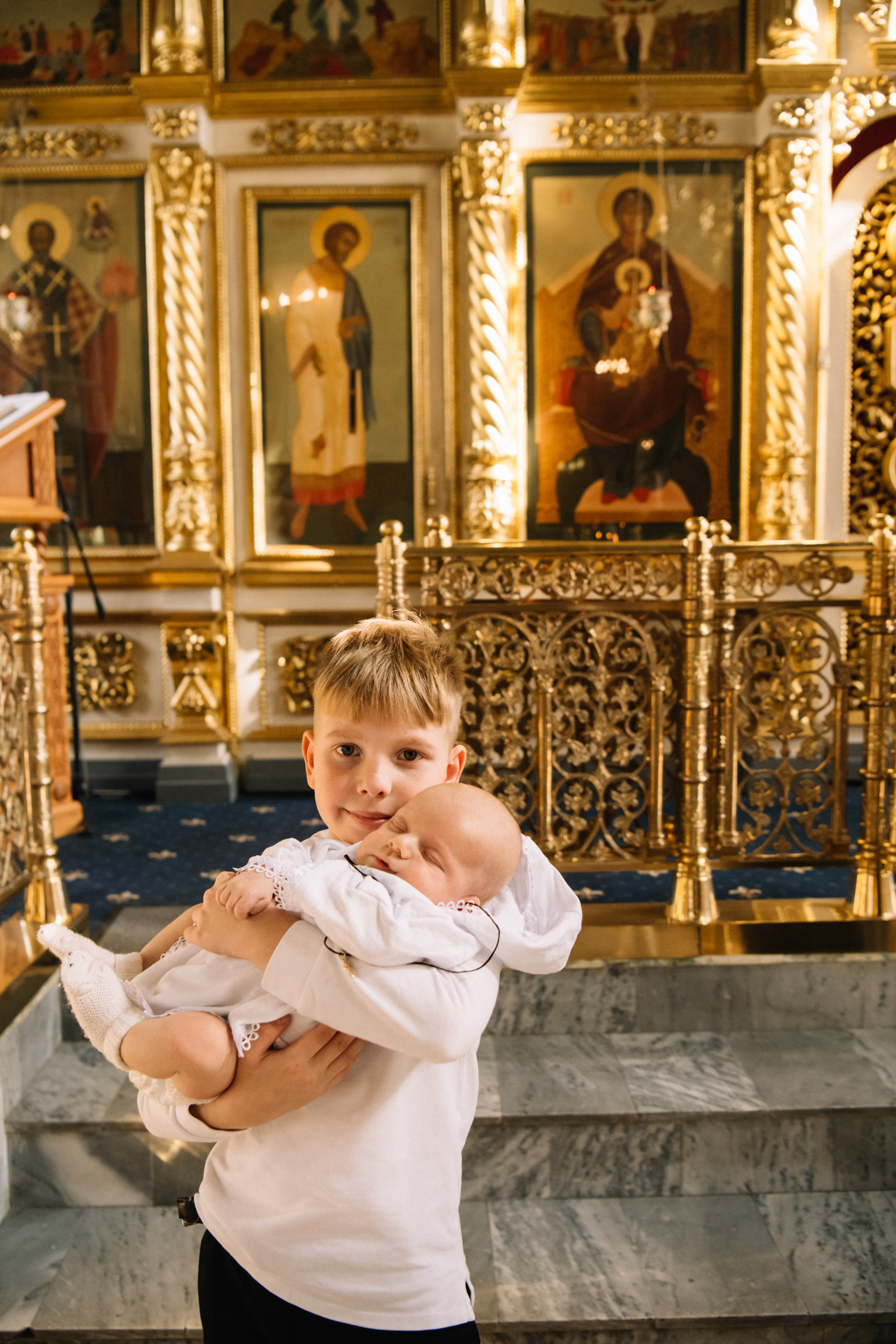Крещение Степана. Фотограф на выписку из роддома в Москве и МО