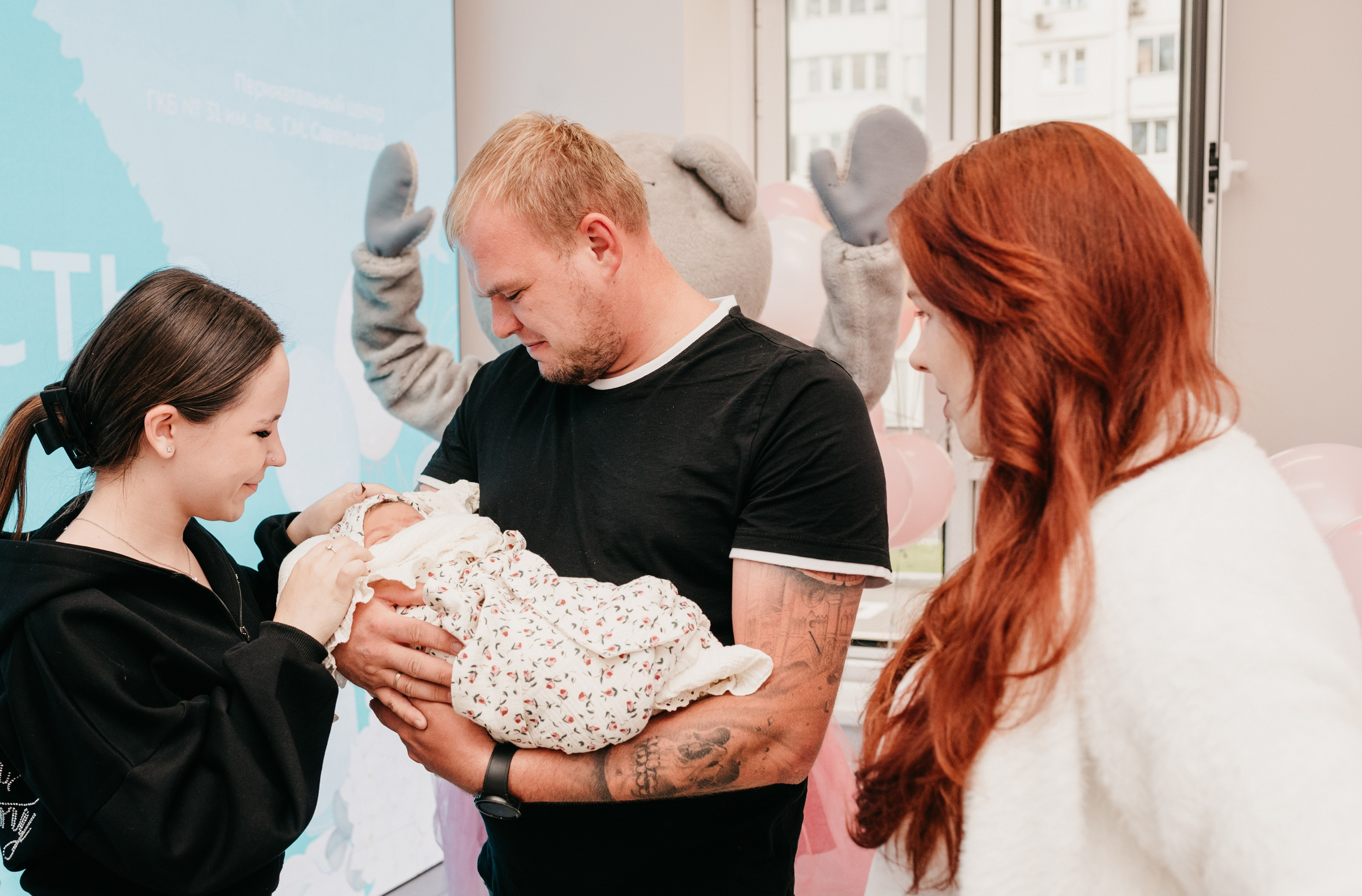 ВЫПИСКА ВАСИЛИСЫ. Фотограф на выписку из роддома в Москве и МО