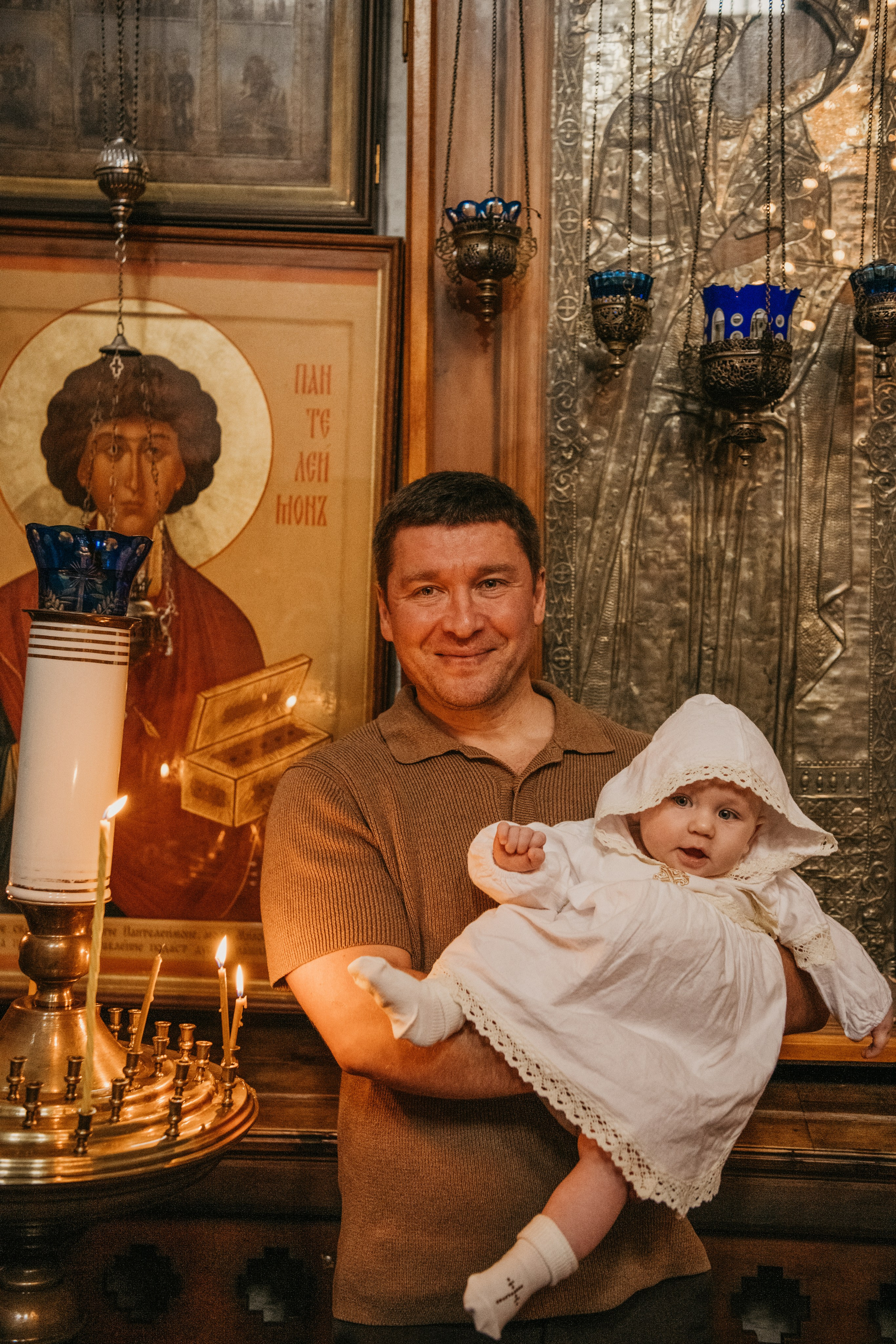 КРЕЩЕНИЕ ЕКАТЕРИНЫ. Фотограф на выписку из роддома в Москве и МО