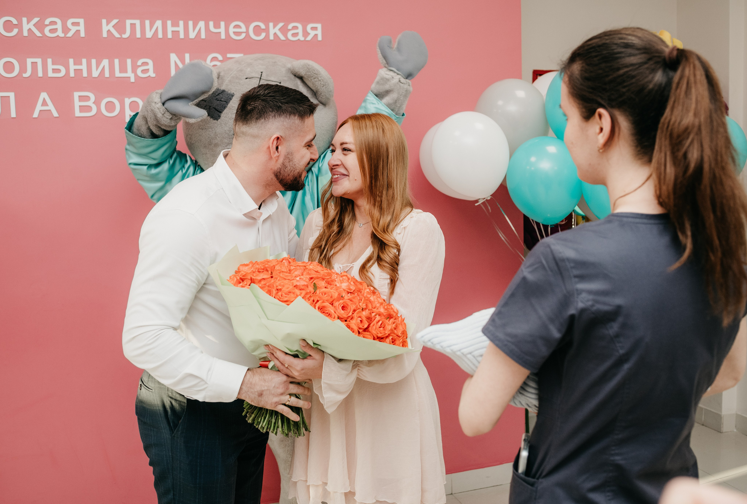 ВЫПИСКА МИРОНА. 67 РОДДОМ. Фотограф на выписку из роддома в Москве и МО