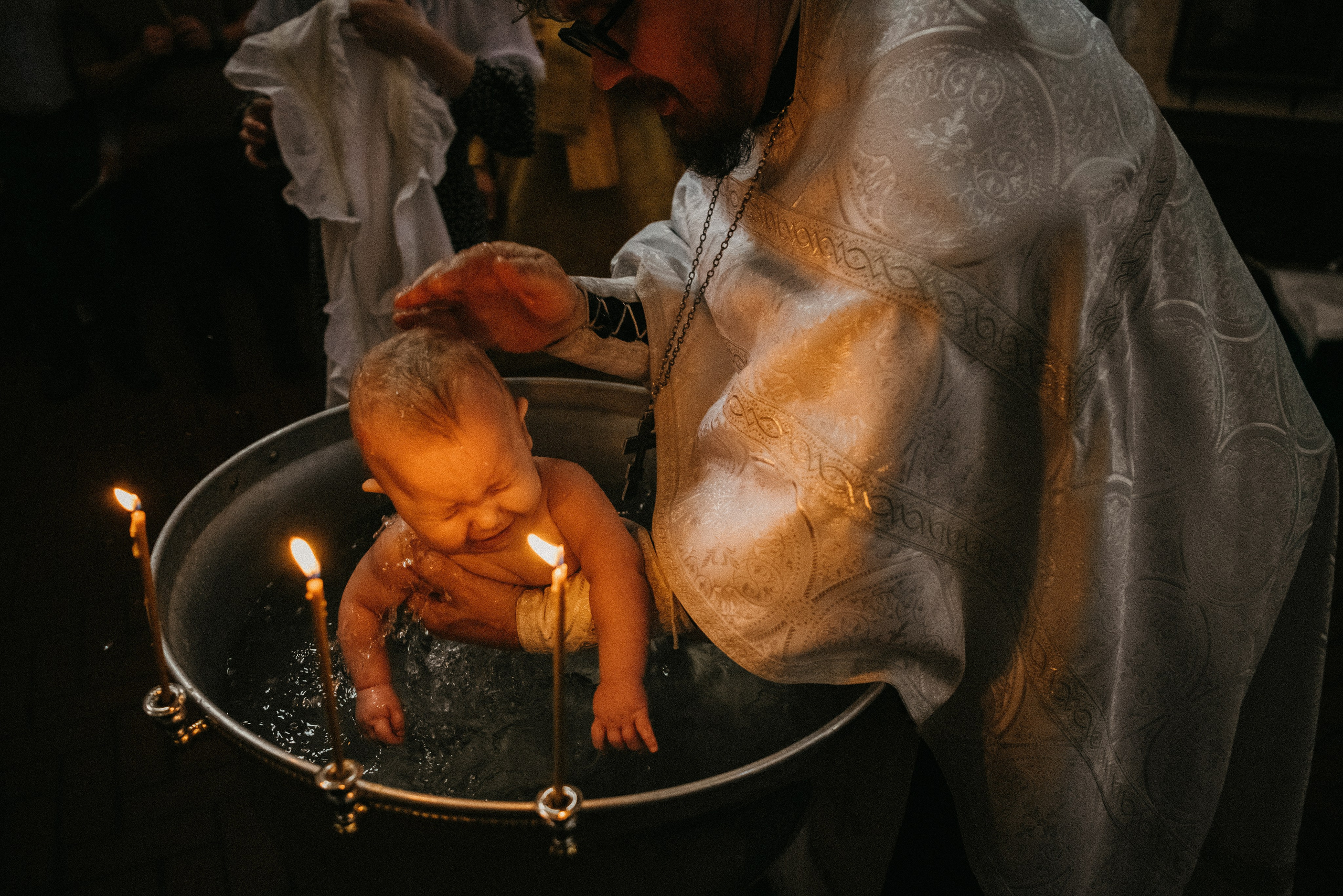 Крещение Екатерины. Фотограф на выписку из роддома в Москве и МО