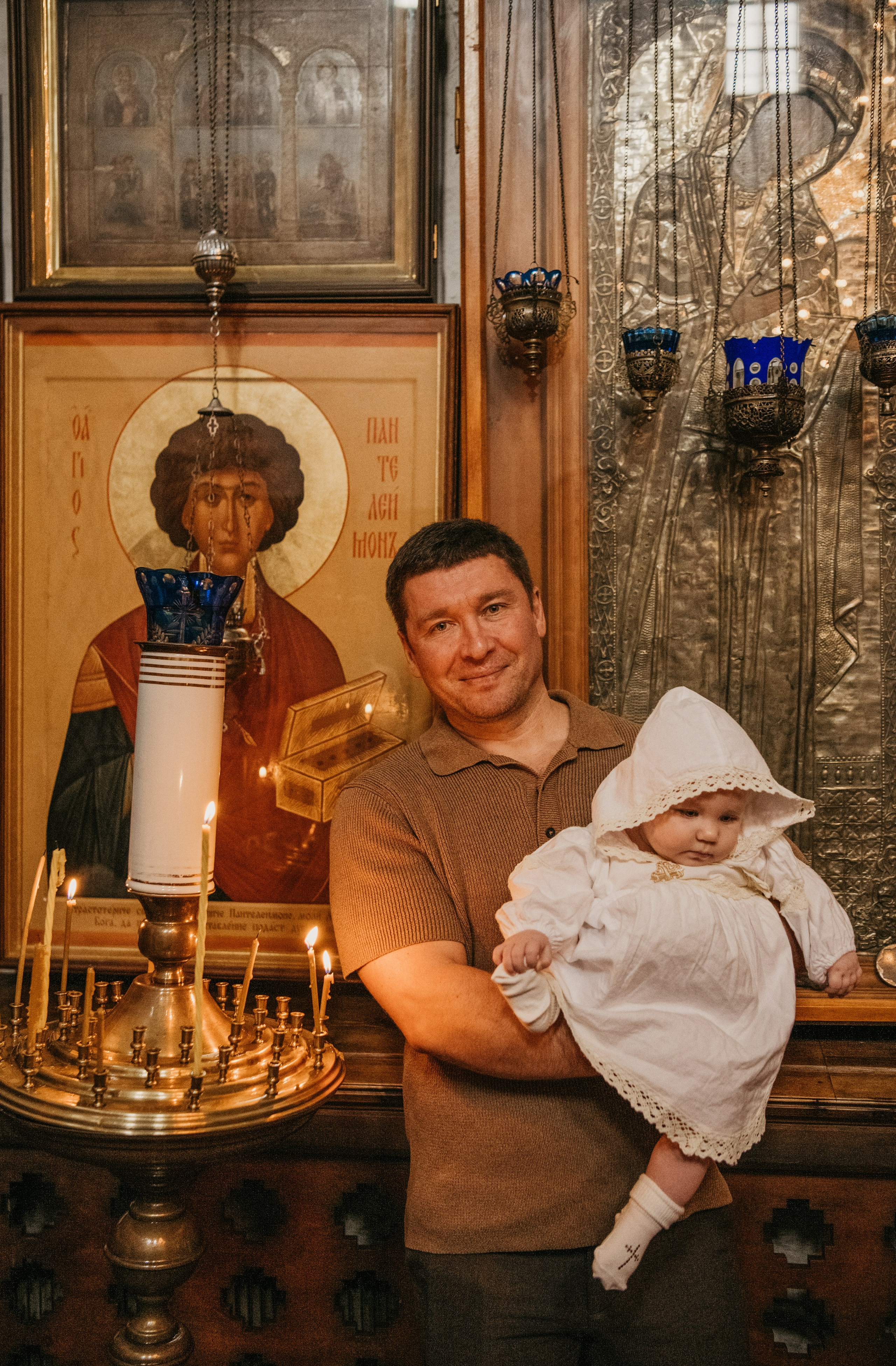 КРЕЩЕНИЕ ЕКАТЕРИНЫ. Фотограф на выписку из роддома в Москве и МО