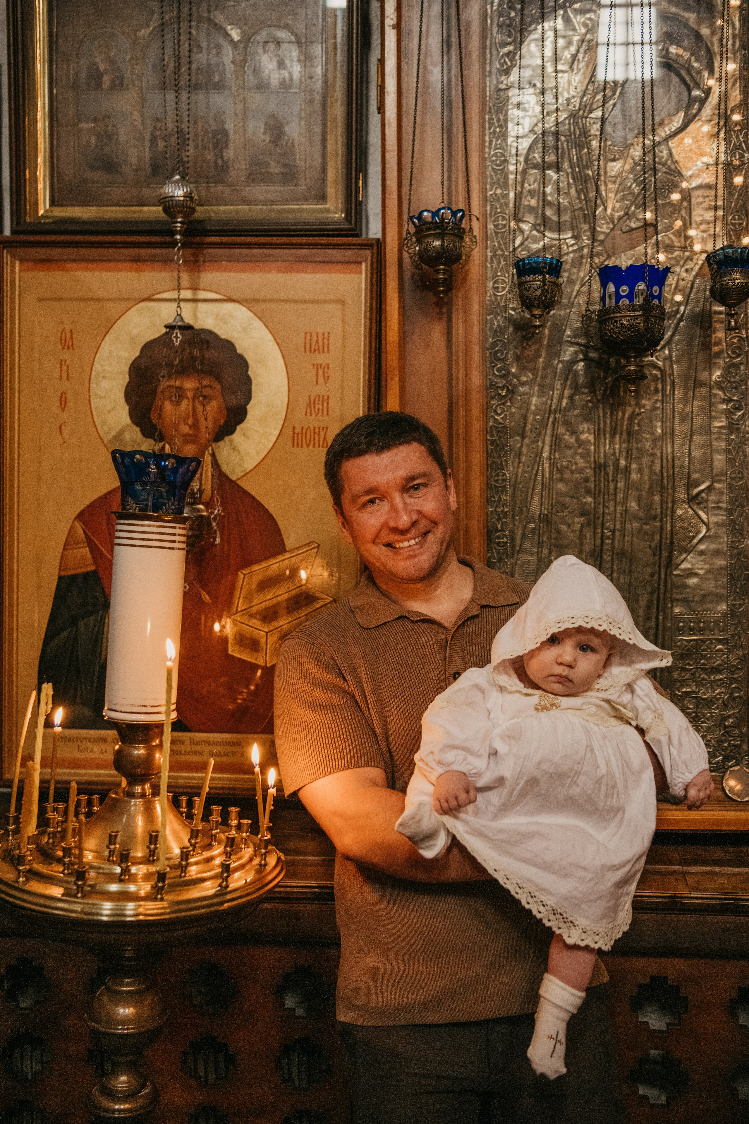 КРЕЩЕНИЕ ЕКАТЕРИНЫ. Фотограф на выписку из роддома в Москве и МО