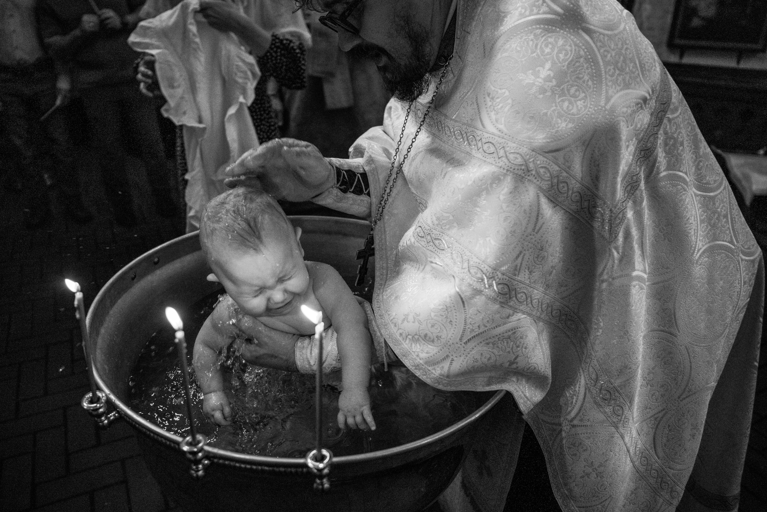 КРЕЩЕНИЕ ЕКАТЕРИНЫ. Фотограф на выписку из роддома в Москве и МО