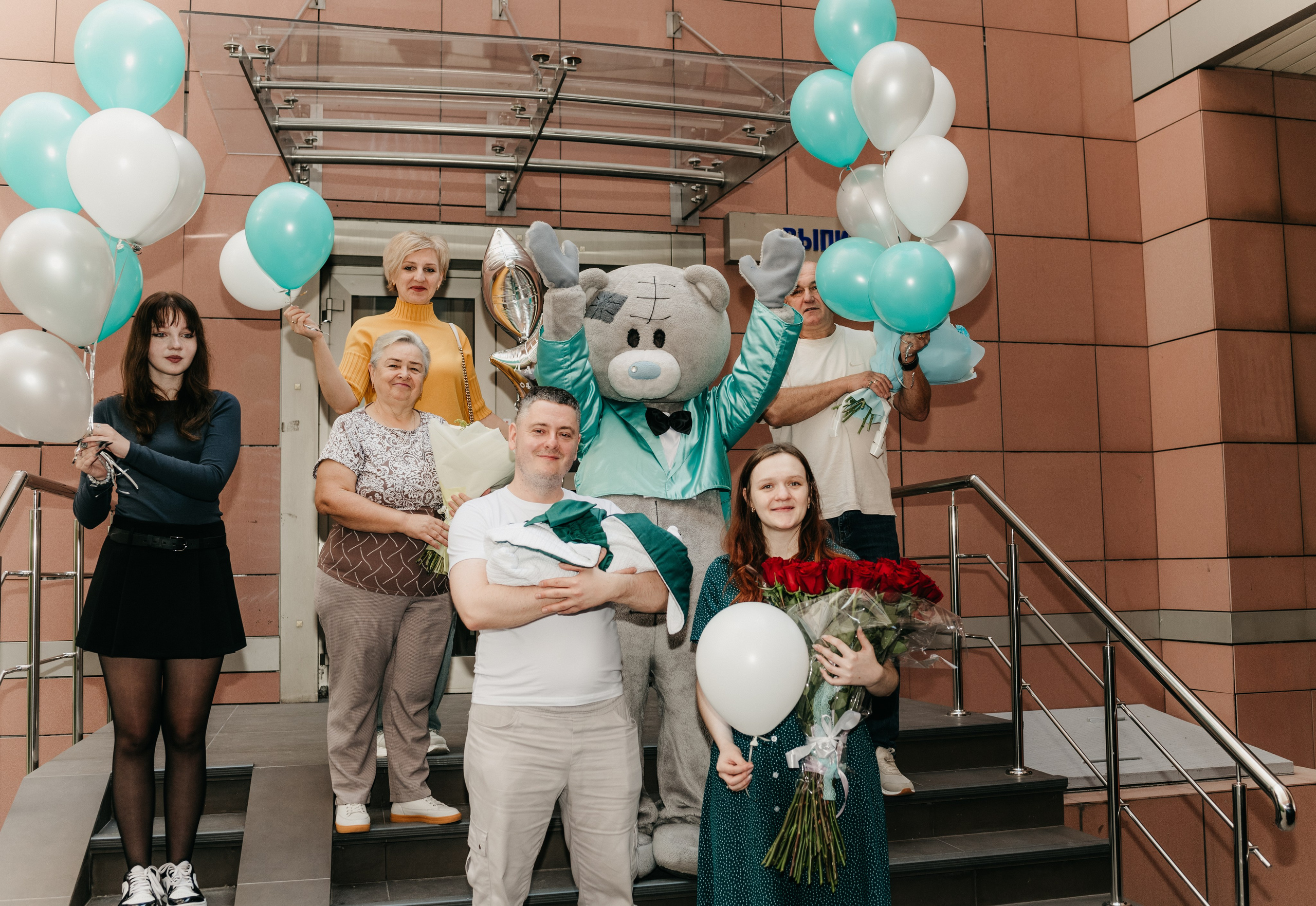 ВЫПИСКА ДАНИИЛА. Фотограф на выписку из роддома в Москве и МО
