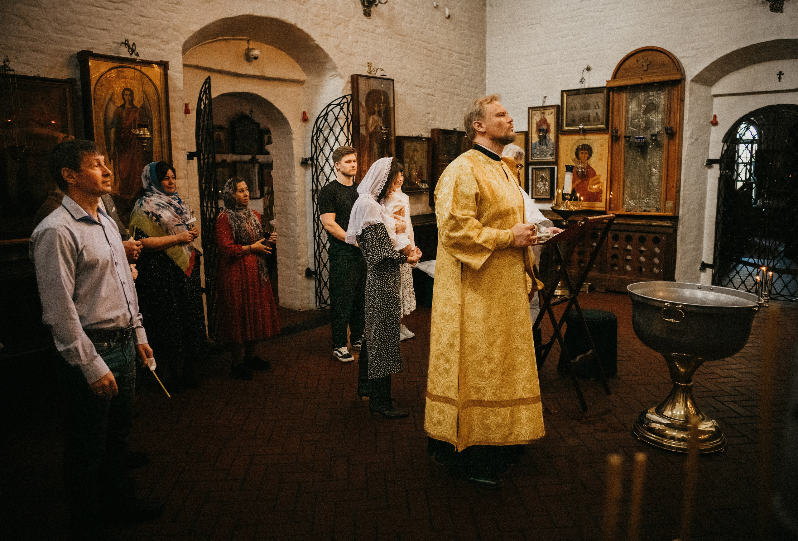 КРЕЩЕНИЕ ЕКАТЕРИНЫ. Фотограф на выписку из роддома в Москве и МО