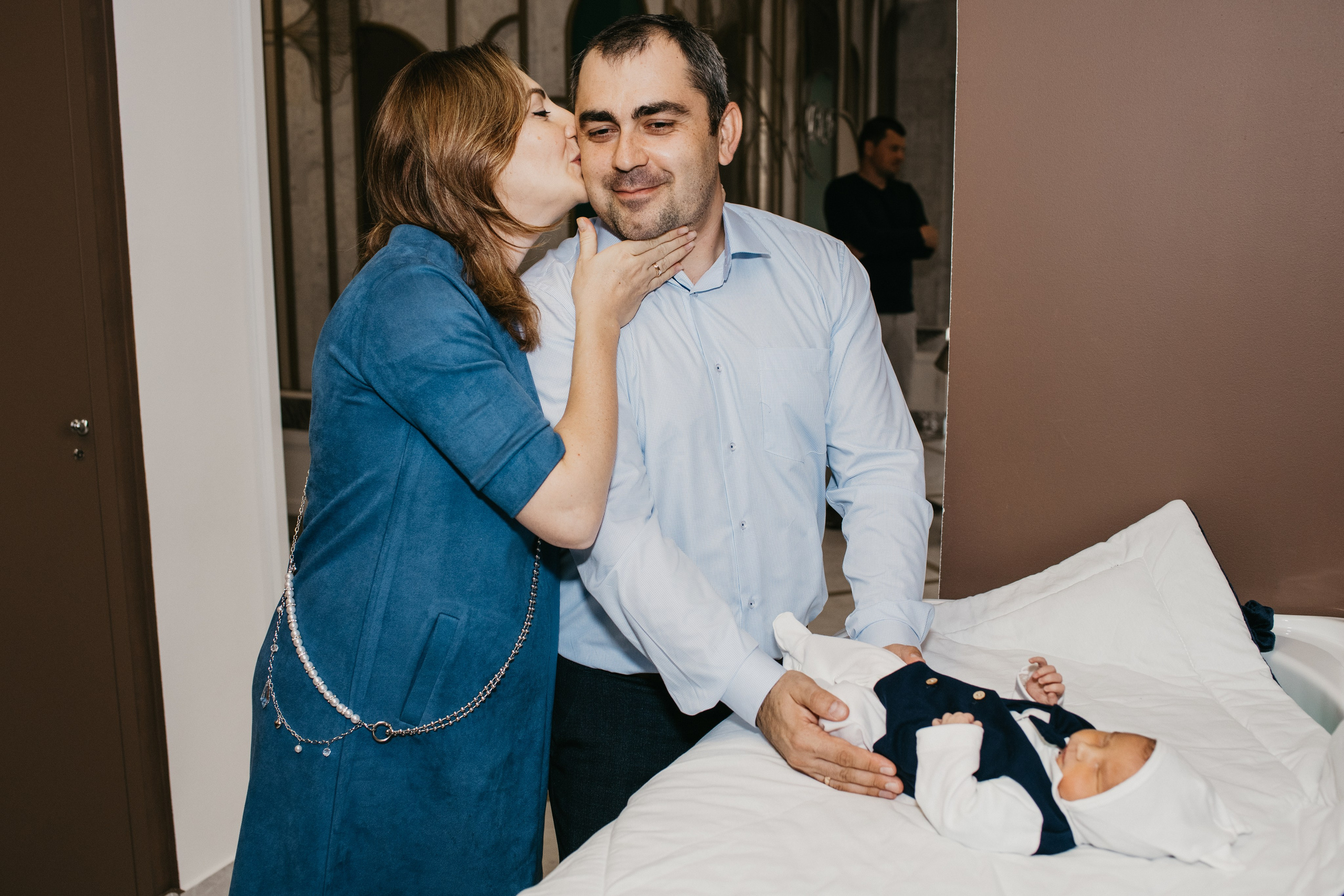 ВЫПИСКА АНТОНА.ЦКБ. Фотограф на выписку из роддома в Москве и МО