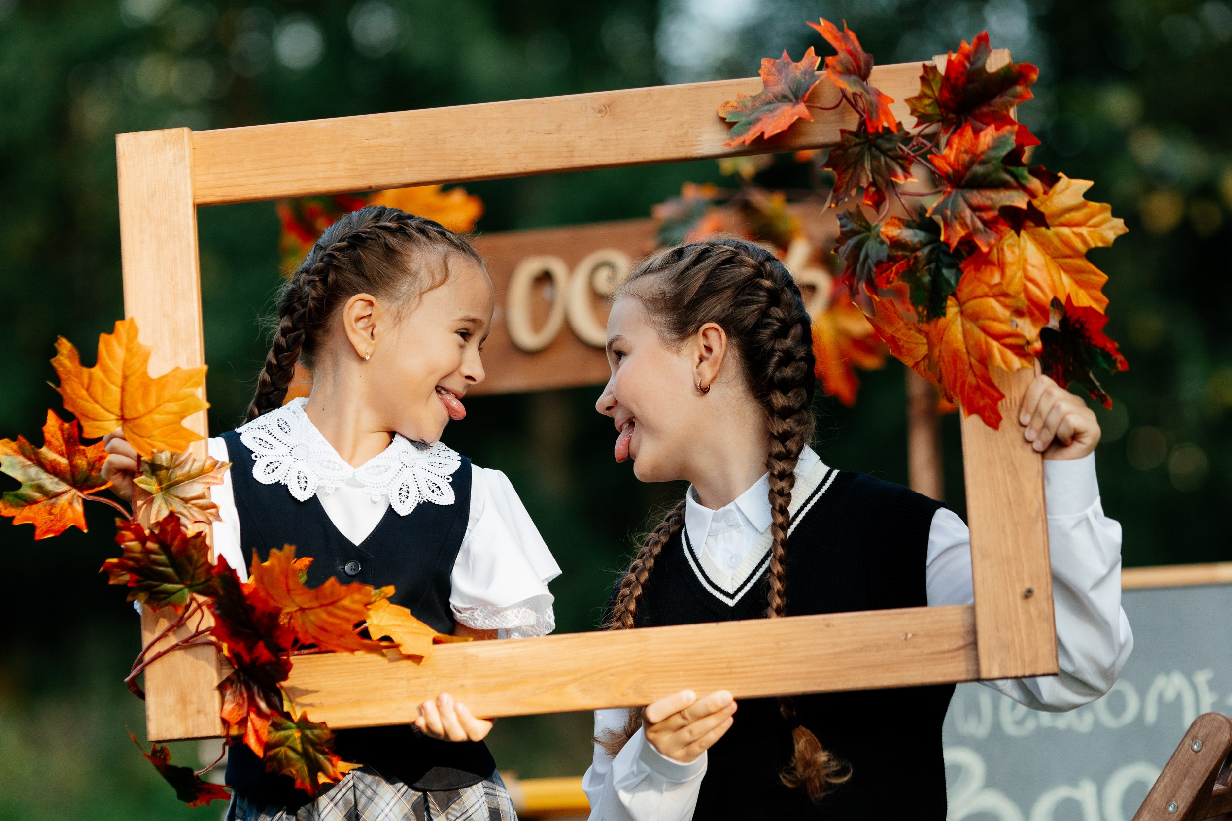 Школьная выездная фотосессия. Детский и семейный фотограф в Санкт-Петербурге и области Никова Вика