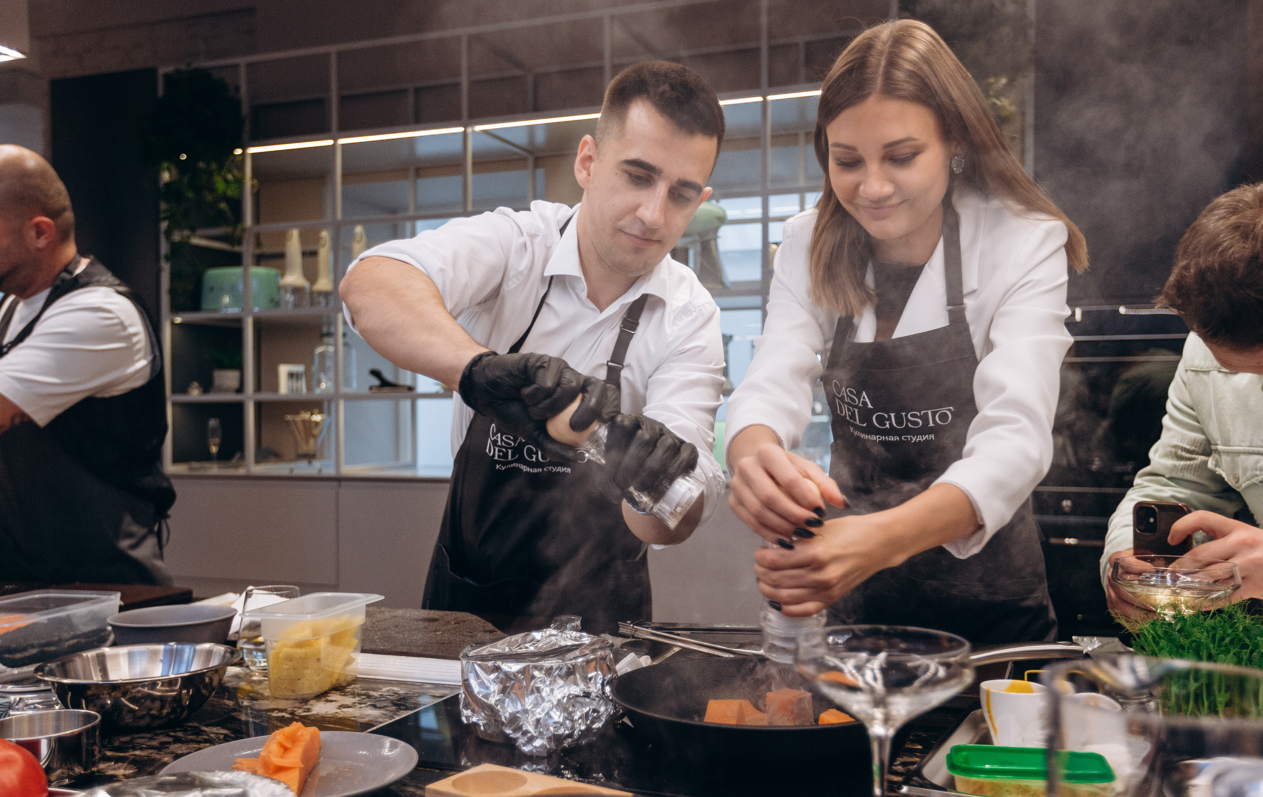Кулинарная студия Casa Del Gusto. Фотограф Виктория Дунаевская в Санкт Петербурге