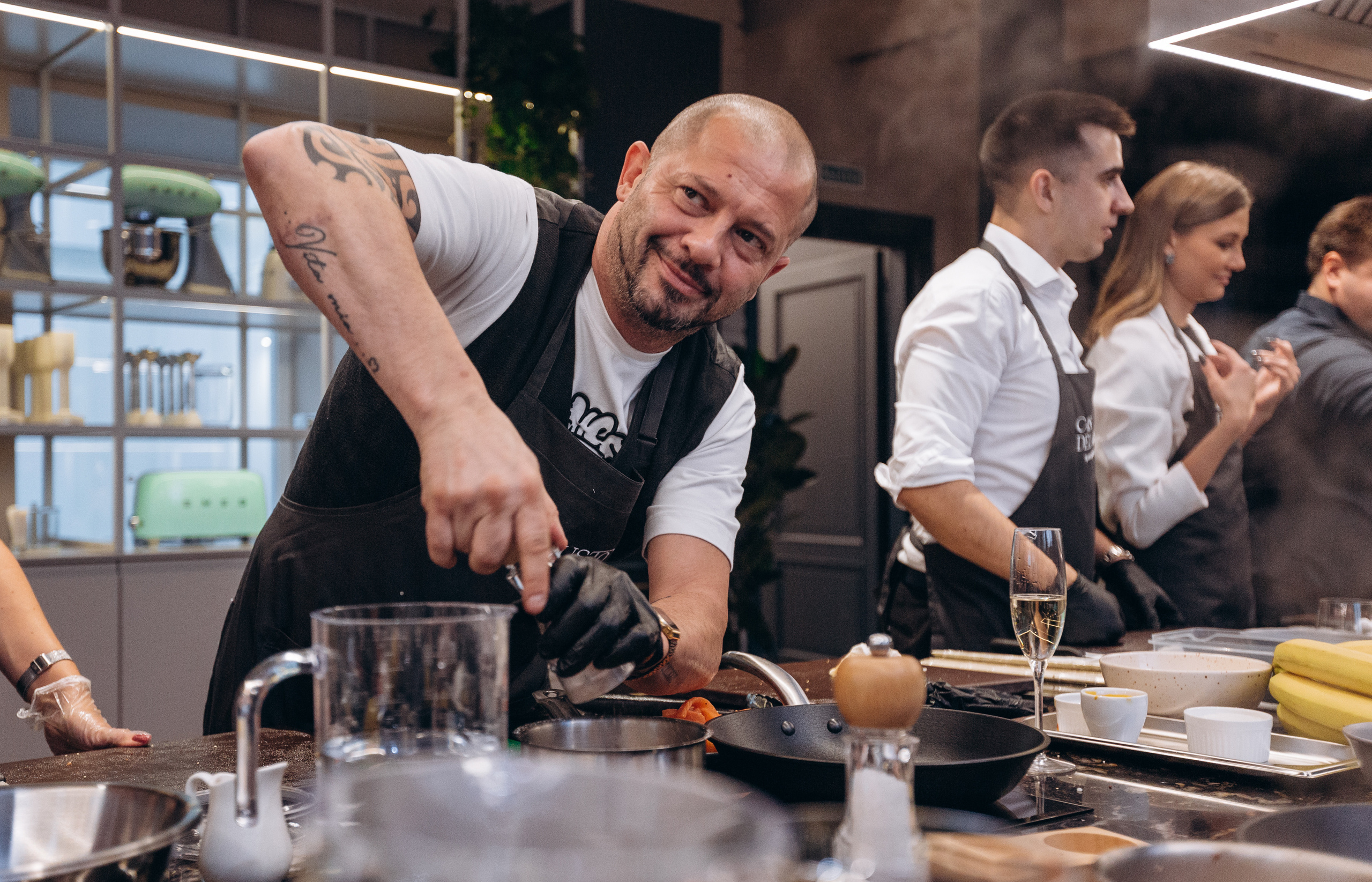 Кулинарная студия Casa Del Gusto. Фотограф Виктория Дунаевская в Санкт Петербурге