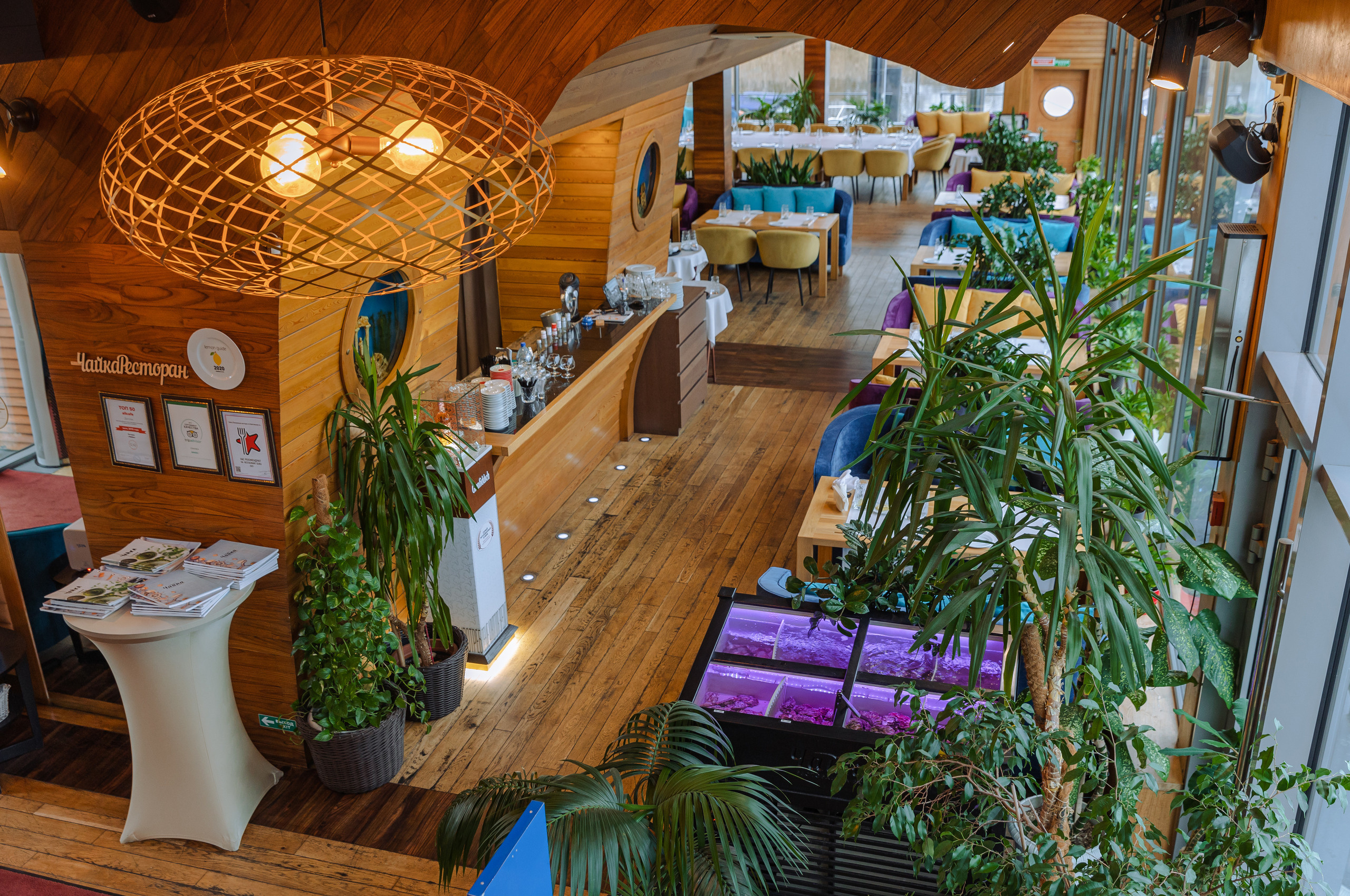 Ресторан «Чайка». Фотограф Виктория Дунаевская в Санкт Петербурге