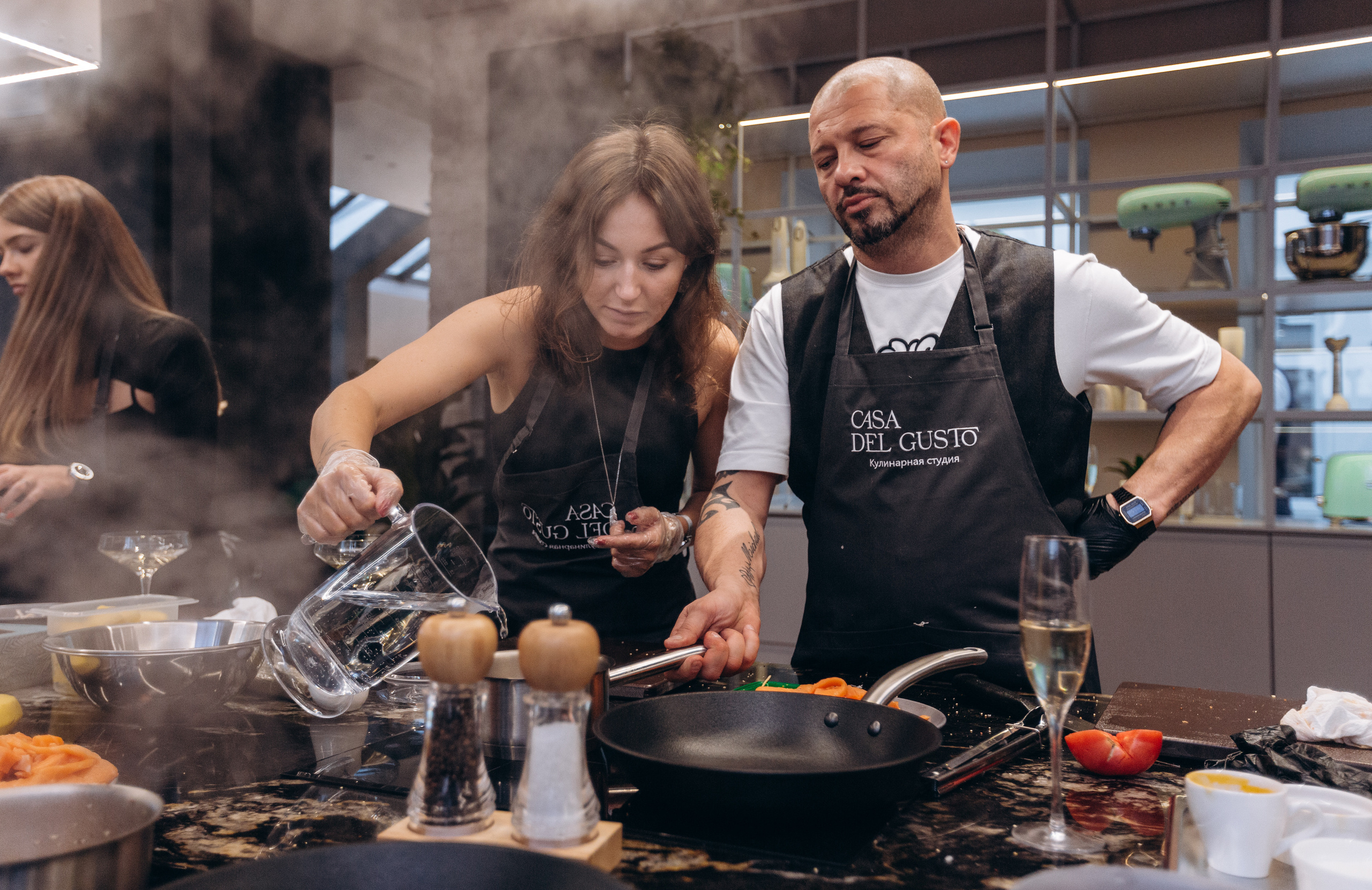 Кулинарная студия Casa Del Gusto. Фотограф Виктория Дунаевская в Санкт Петербурге