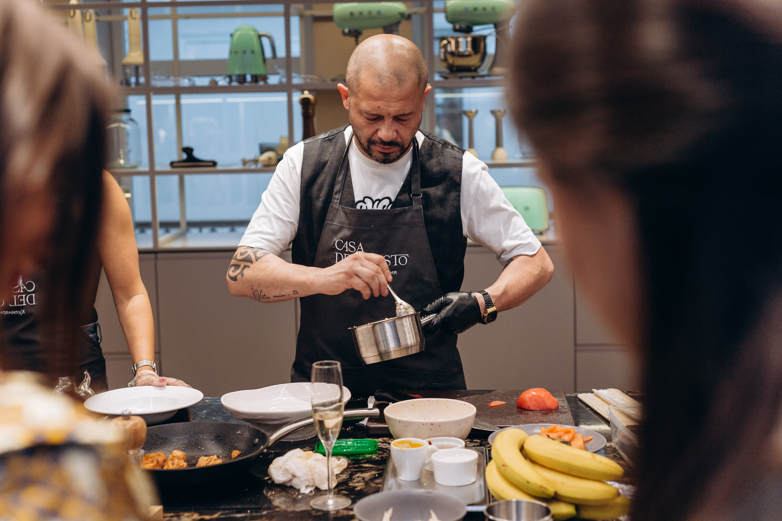 Кулинарная студия Casa Del Gusto. Фотограф Виктория Дунаевская в Санкт Петербурге