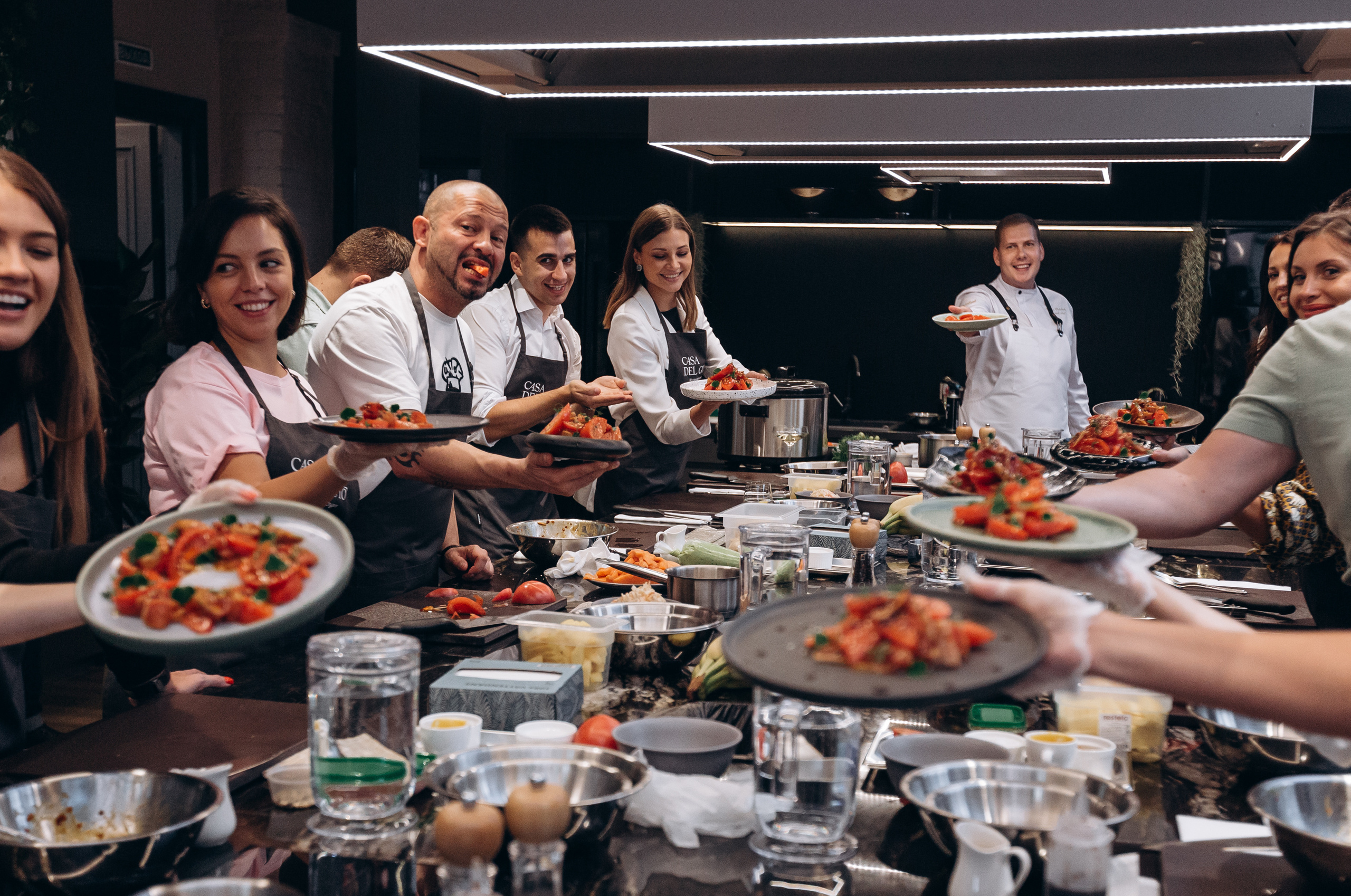 Кулинарная студия Casa Del Gusto. Фотограф Виктория Дунаевская в Санкт Петербурге