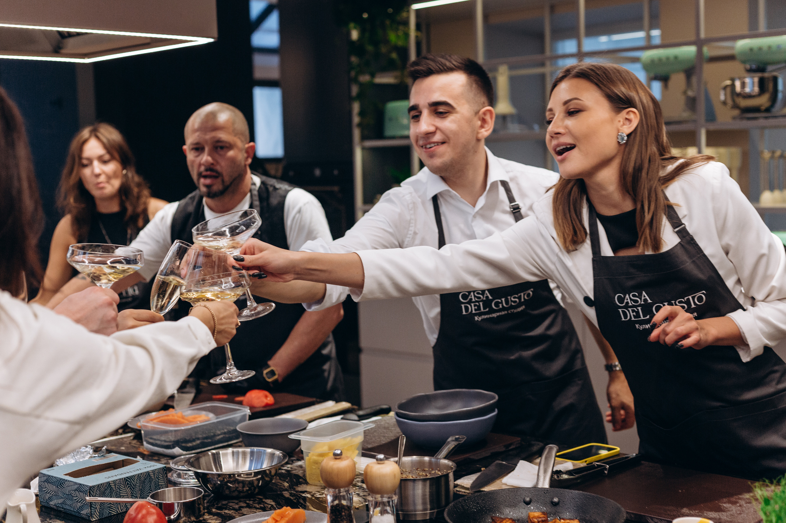 Кулинарная студия Casa Del Gusto. Фотограф Виктория Дунаевская в Санкт Петербурге