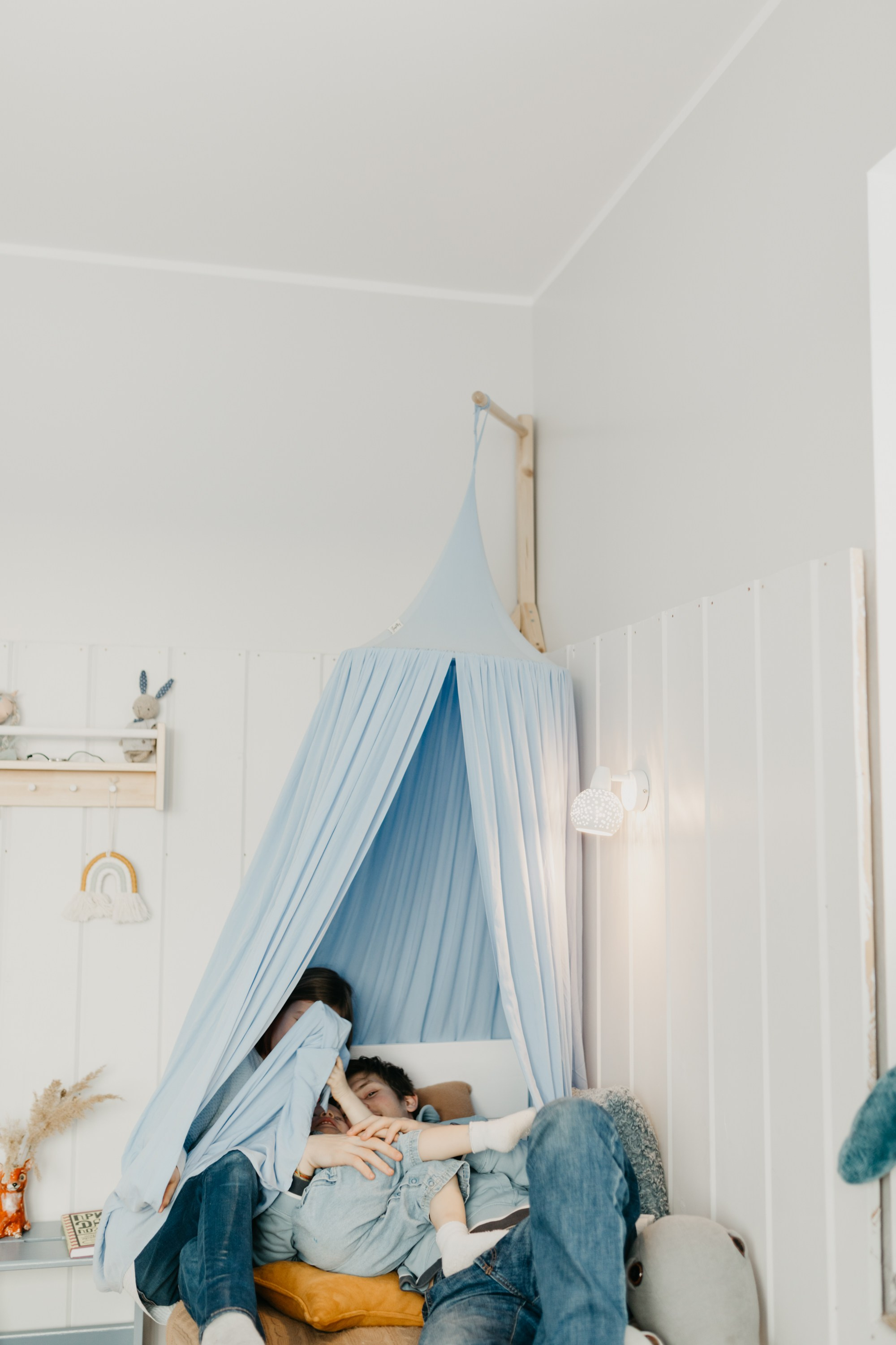 Рождественская Новогодняя Семейная Фотосессия дома. Семейный фотограф Маша Тимофеева | Москва