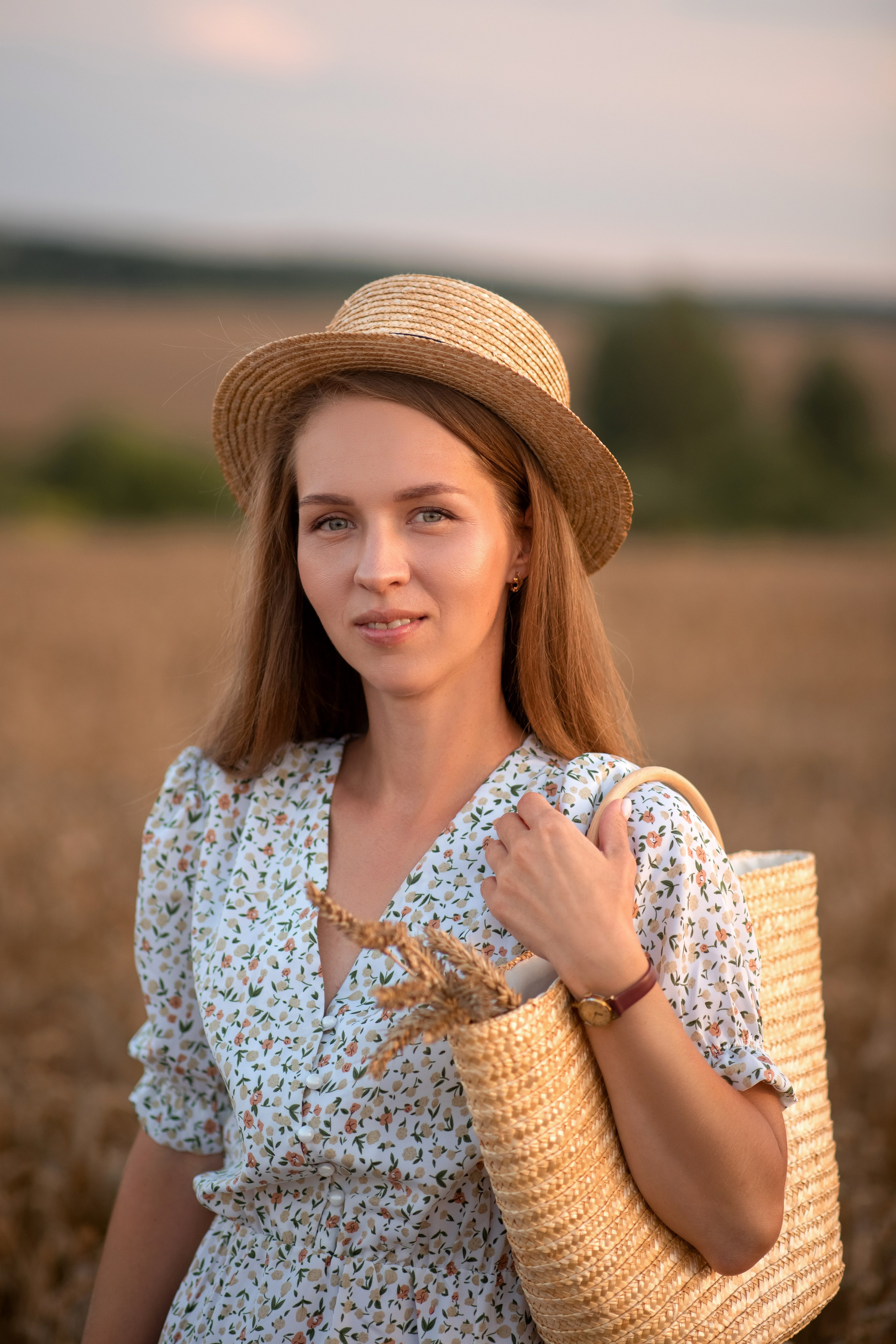Семейная фотосессия в пшеничном поле. Семейный и детский фотограф в Туле Светлана Воронкова