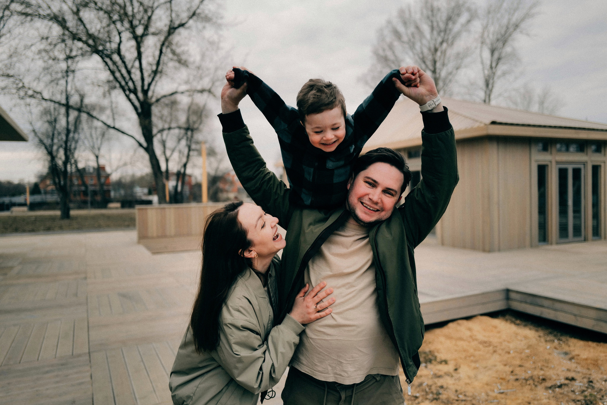 Таня, Сережа и Егор. Фотограф София Комкина