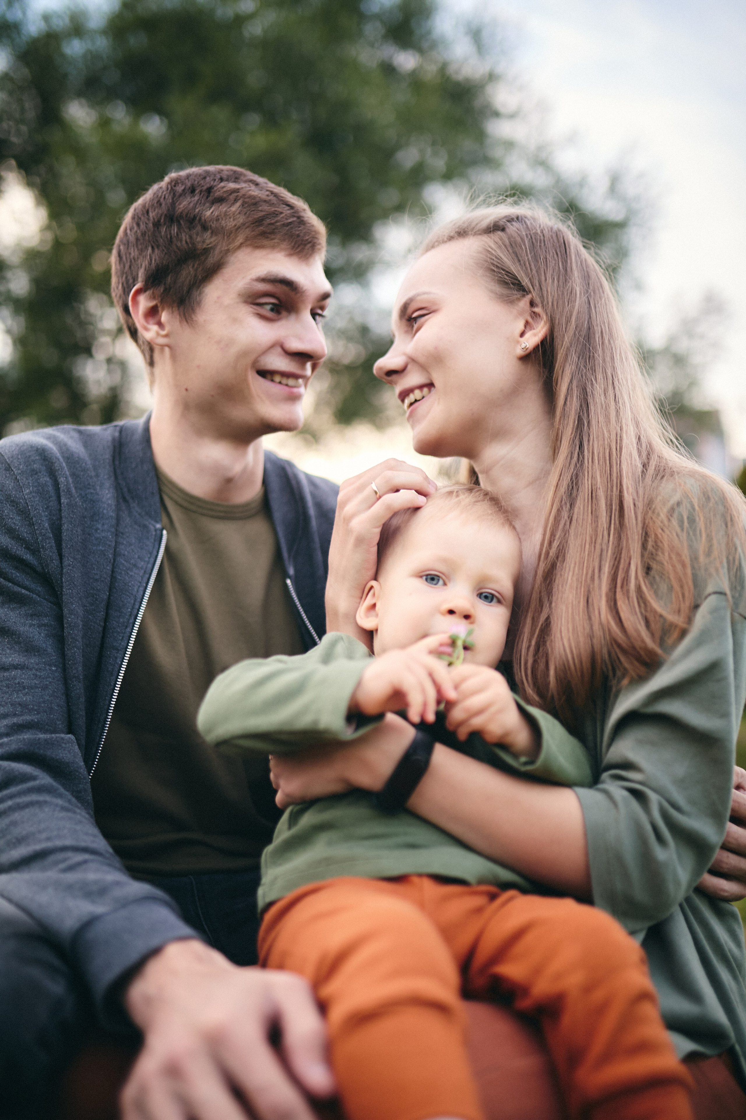 Кристина, Леша и Стёпа. Фотограф София Комкина