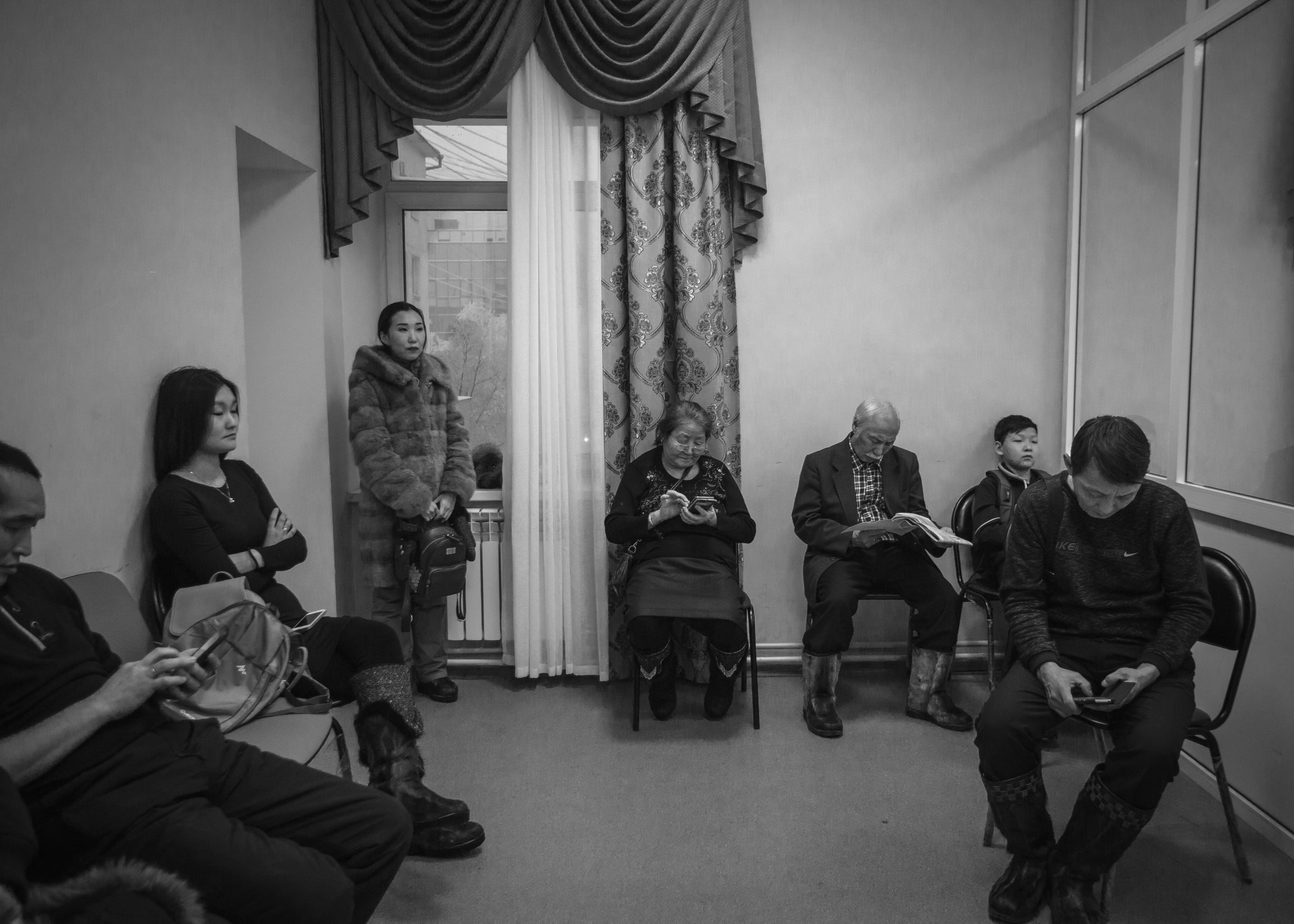 Kids Checkers Tournament. Documentary photographer from Yakutia Alexey Vasilyev