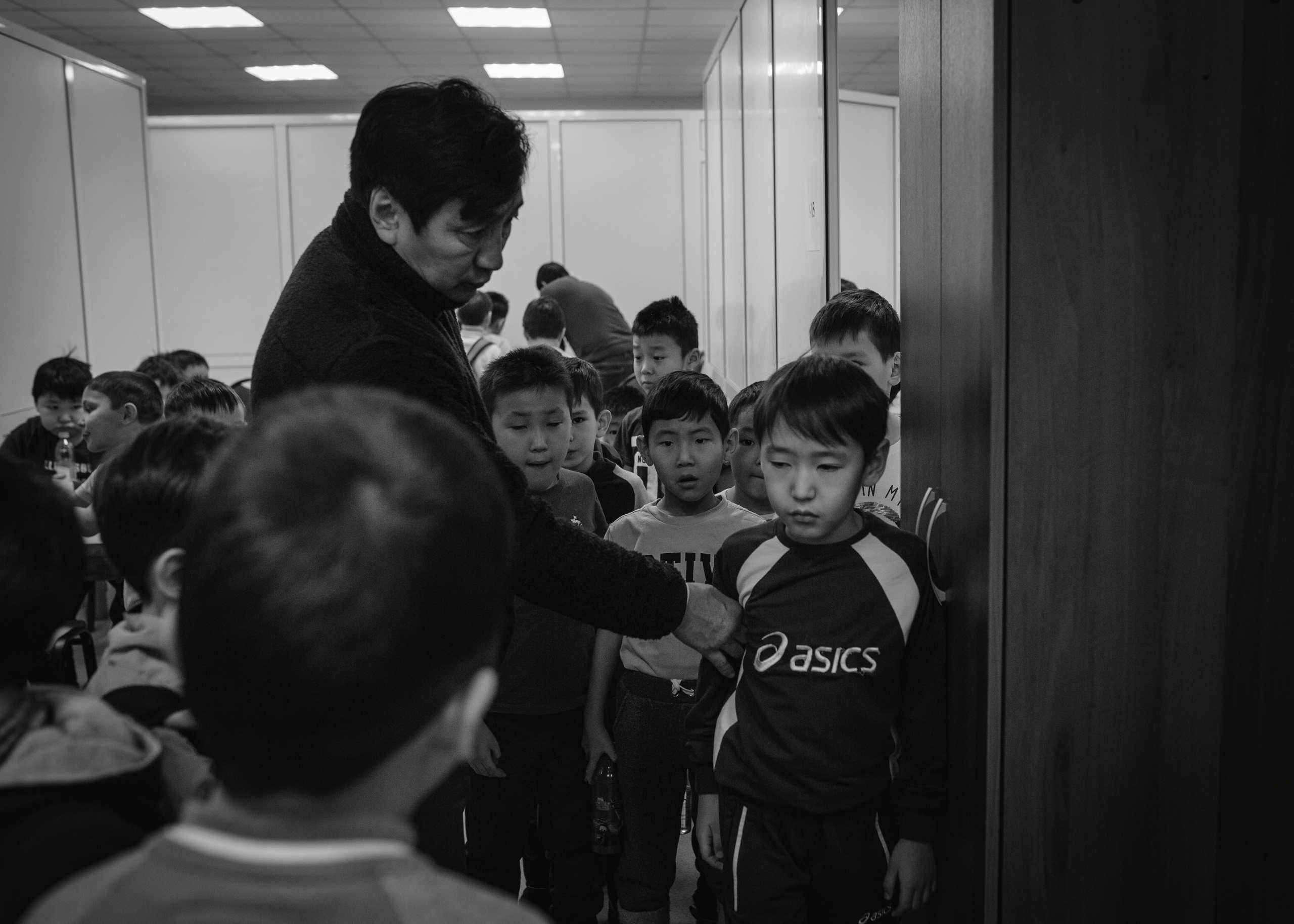 Kids Checkers Tournament. Documentary photographer from Yakutia Alexey Vasilyev