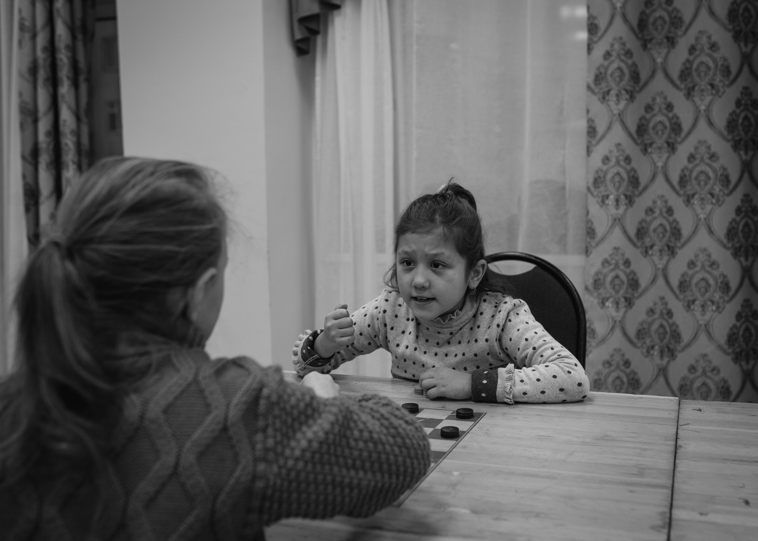 Kids Checkers Tournament. Documentary photographer from Yakutia Alexey Vasilyev