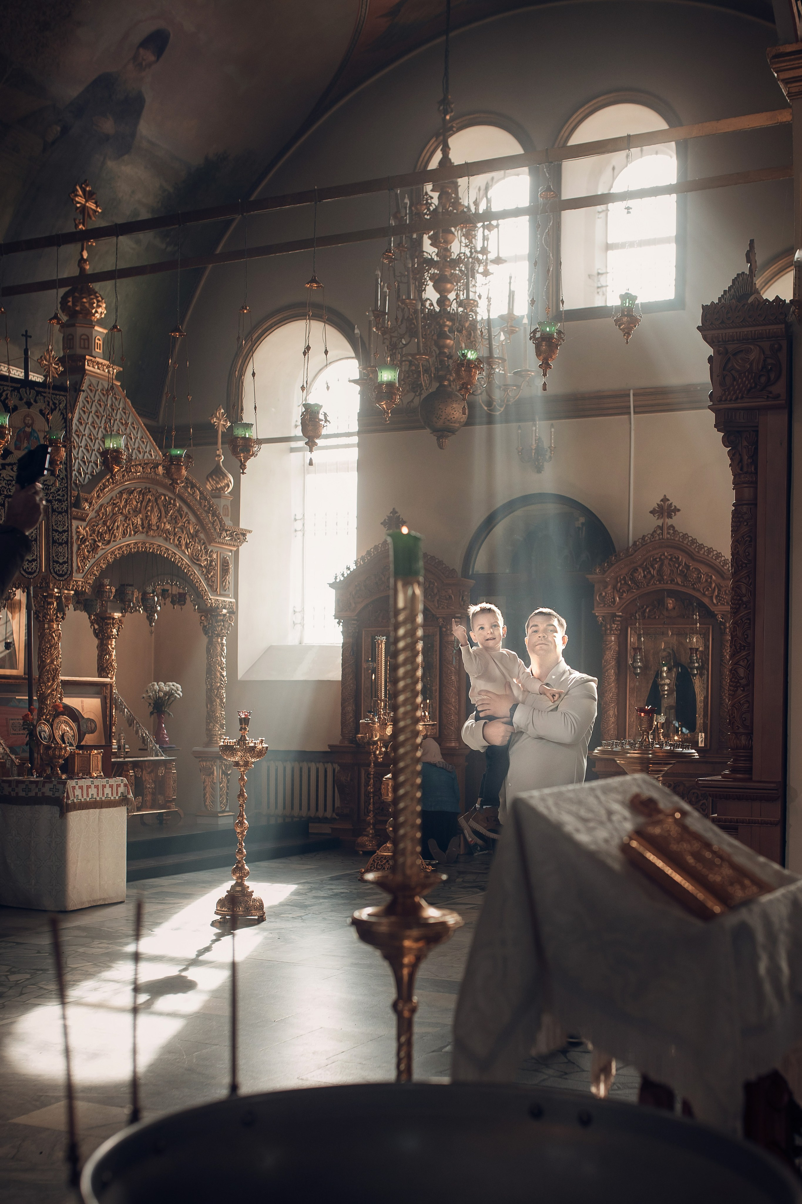 Крещение Ивана и Василисы. Съемка Таинств Крещения Венчания, детские и семейные съемки в Пензе