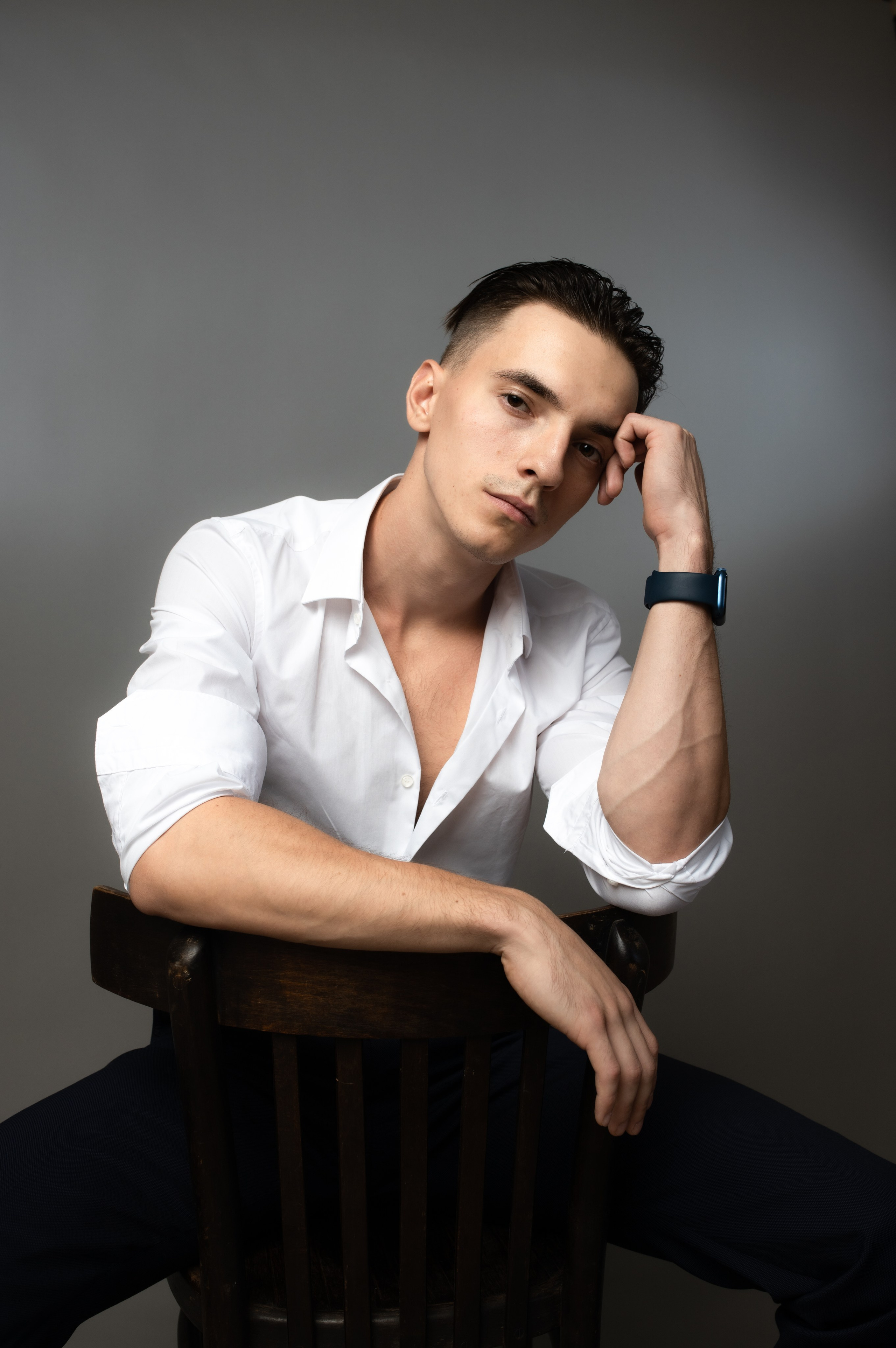 Мужской портрет. Студия. Фотограф Москва