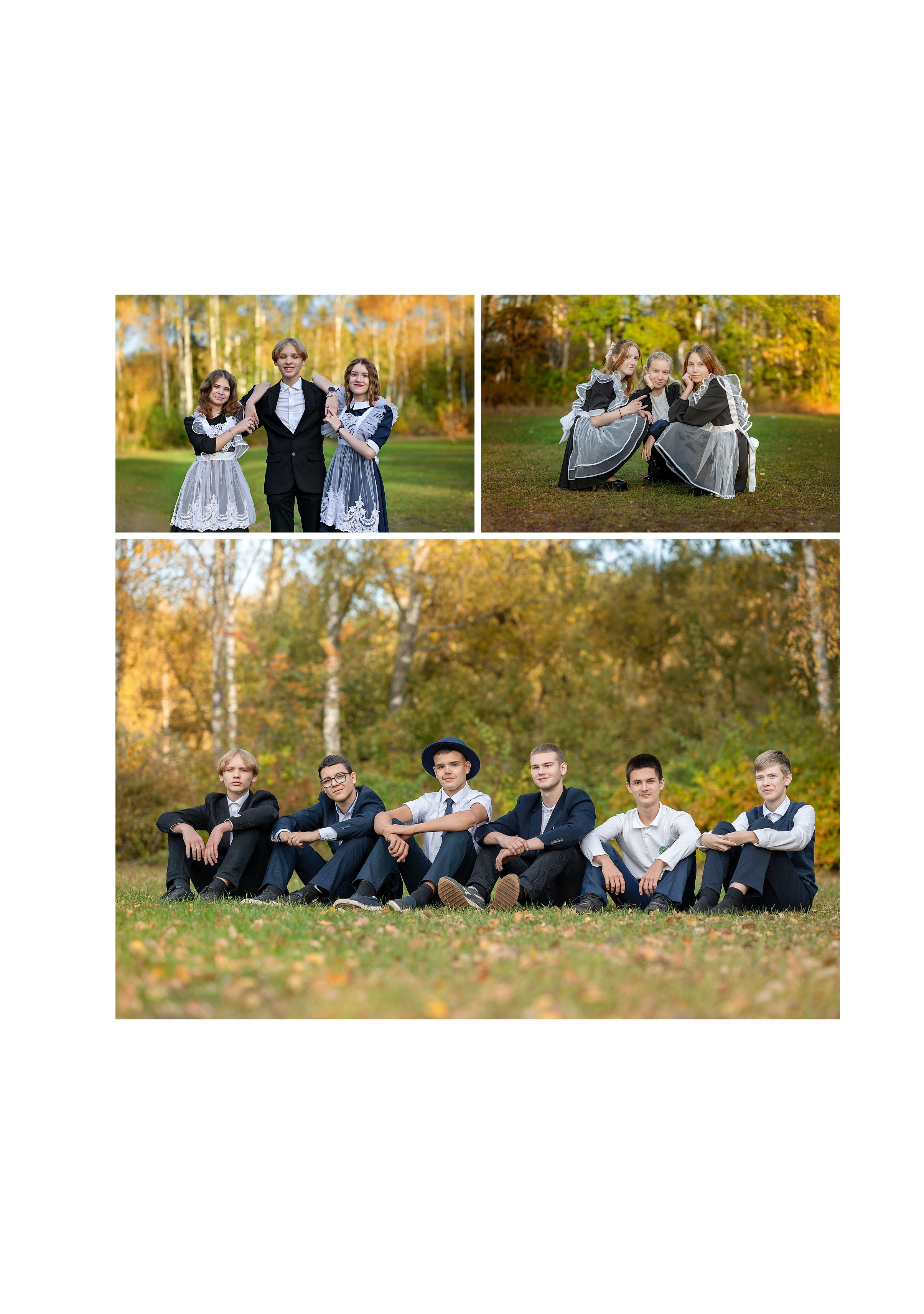 Альбом общей вёрстки для старшей школы 23×30 15 разворотов. Семейный фотограф в г. Воскресенск Наталия Молева