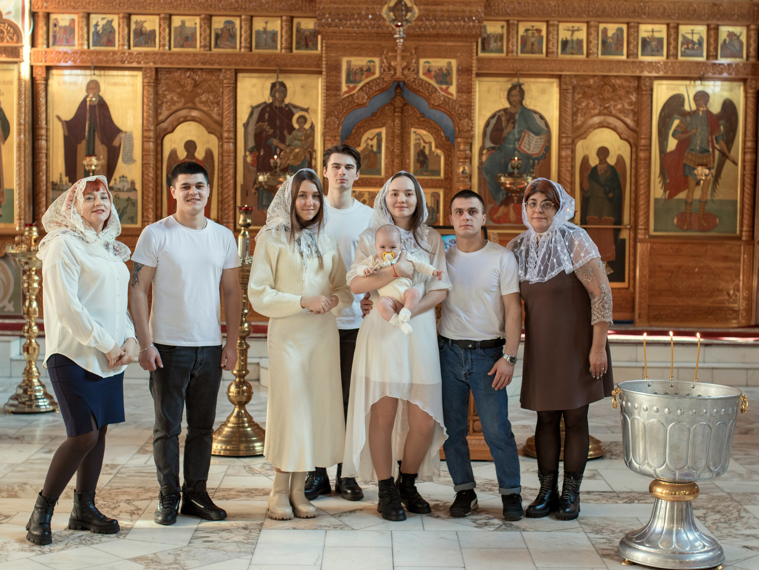 Таинство Крещения Станиславы. ТОП Фотограф на Крещение и Венчание Железногорск Алексей Мещеряков