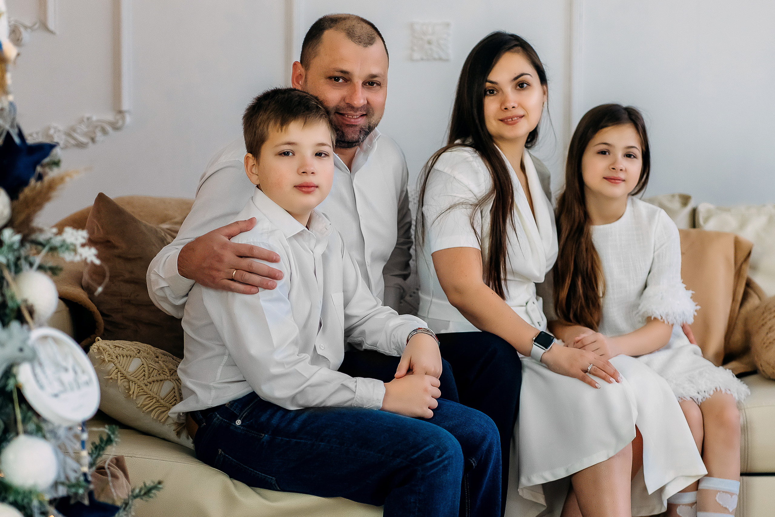 Новогодняя семейная фотосессия. Наталья Градова. Семейный и детский фотограф в Нижнем Новгороде