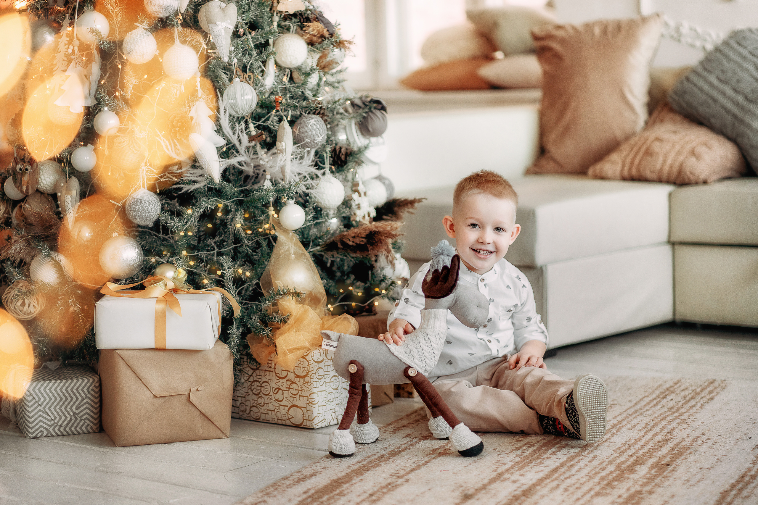 Новогодняя семейная съёмка. Наталья Градова. Семейный и детский фотограф в Нижнем Новгороде