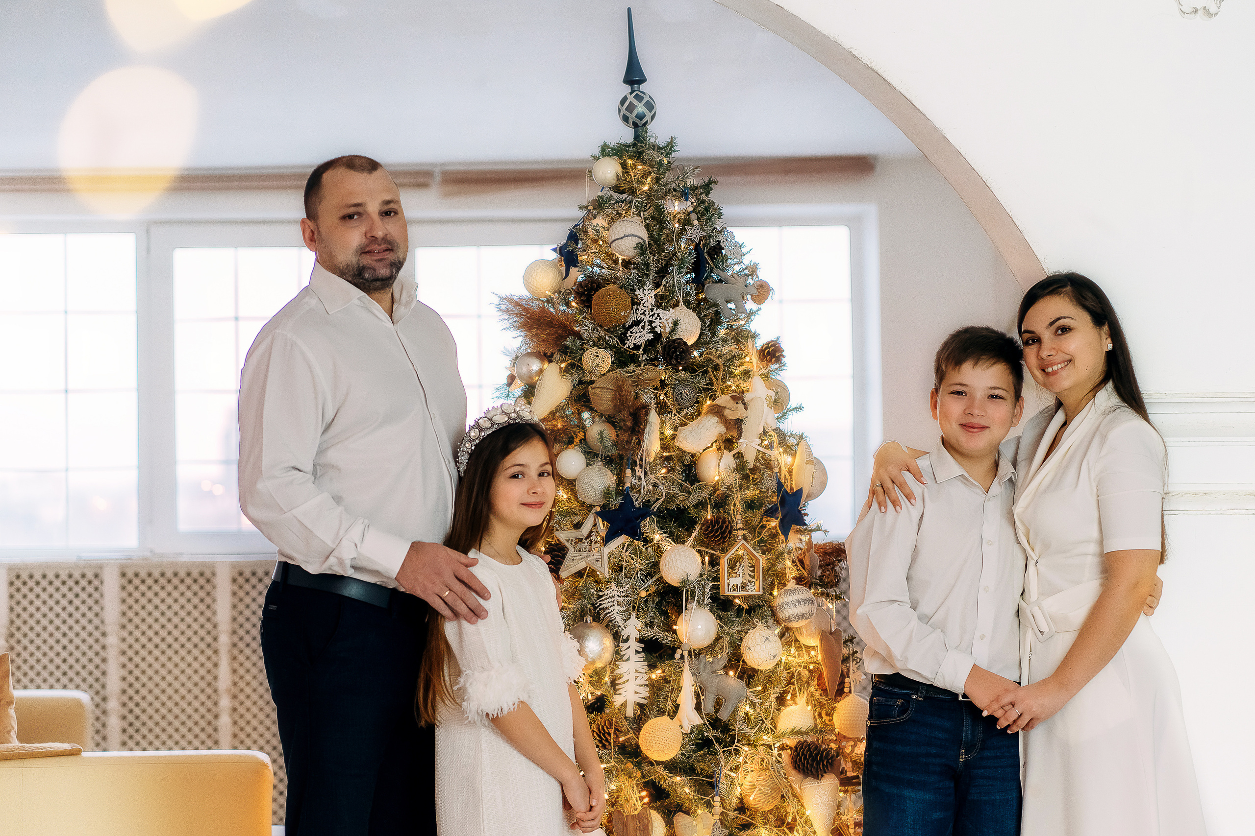 Новогодняя семейная фотосессия. Наталья Градова. Семейный и детский фотограф в Нижнем Новгороде