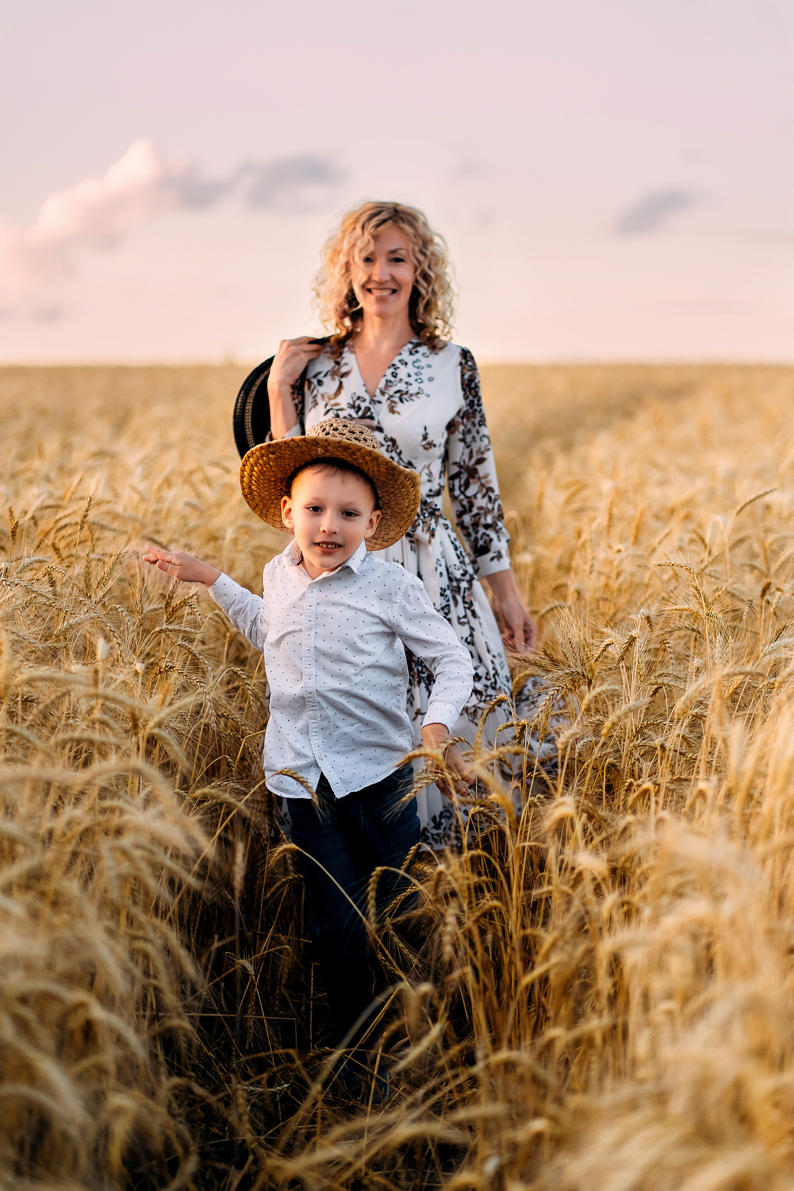 В поле. Наталья Градова. Семейный и детский фотограф в Нижнем Новгороде