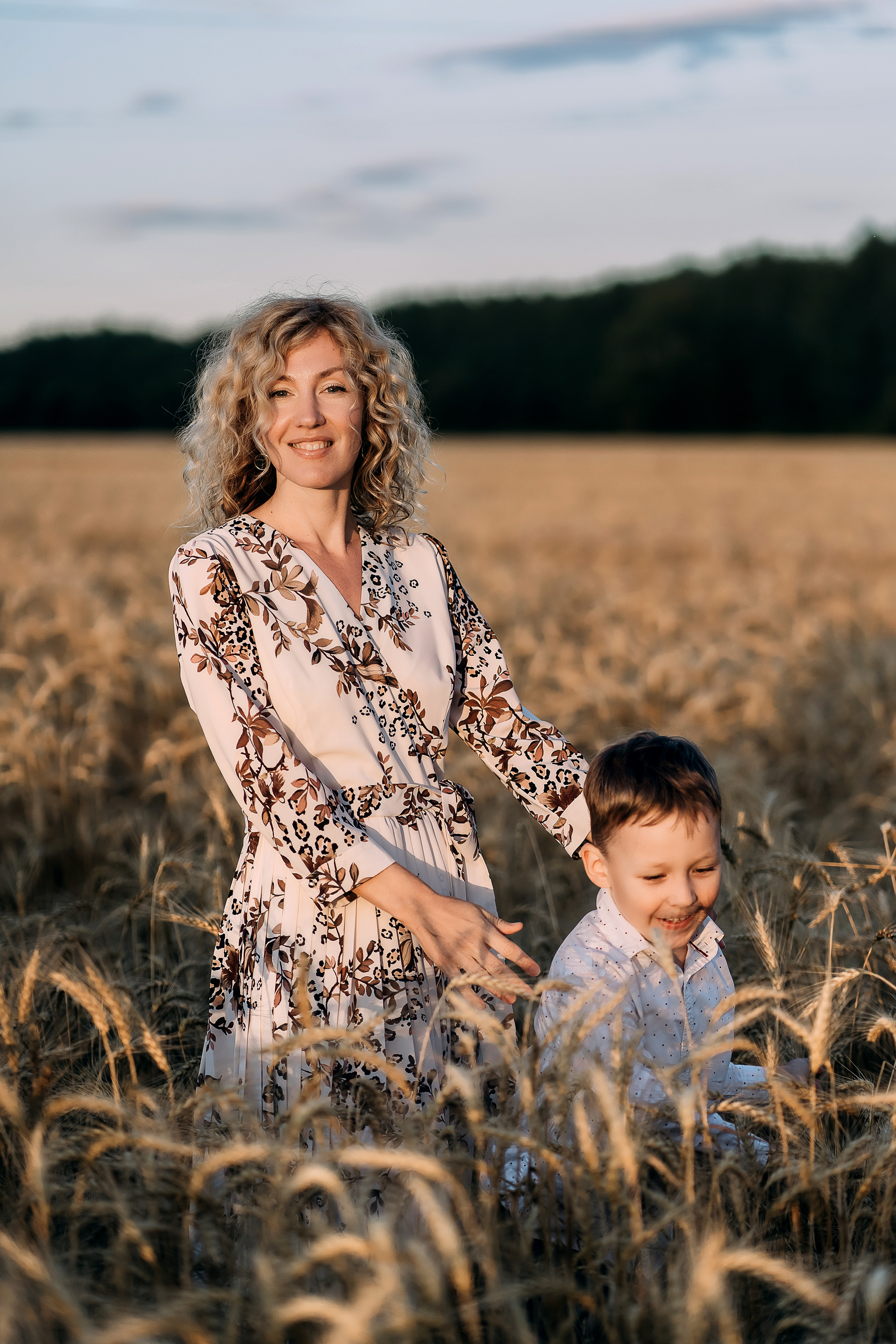 В поле. Наталья Градова. Семейный и детский фотограф в Нижнем Новгороде