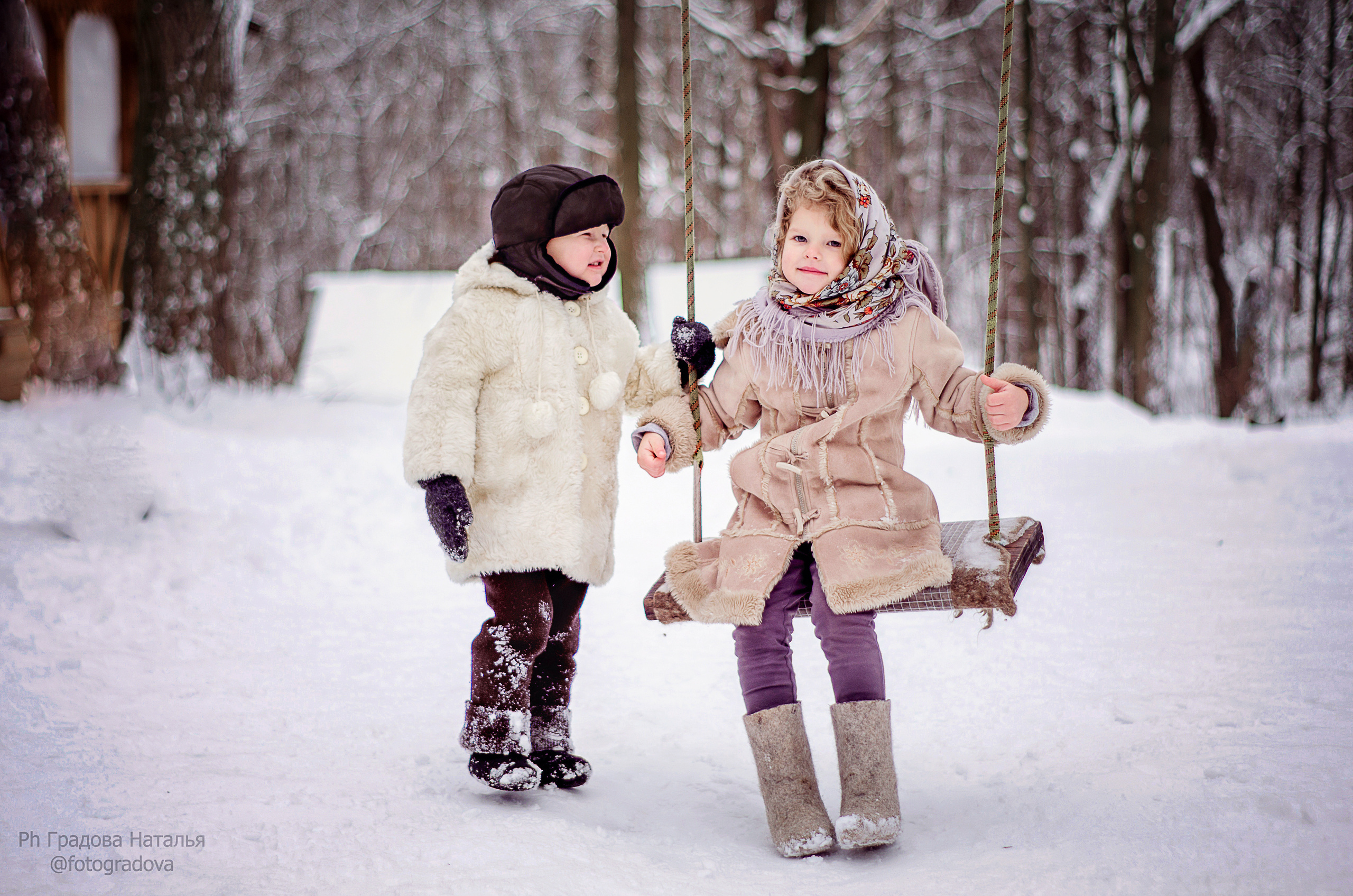 Зимние забавы. Наталья Градова. Семейный и детский фотограф в Нижнем Новгороде