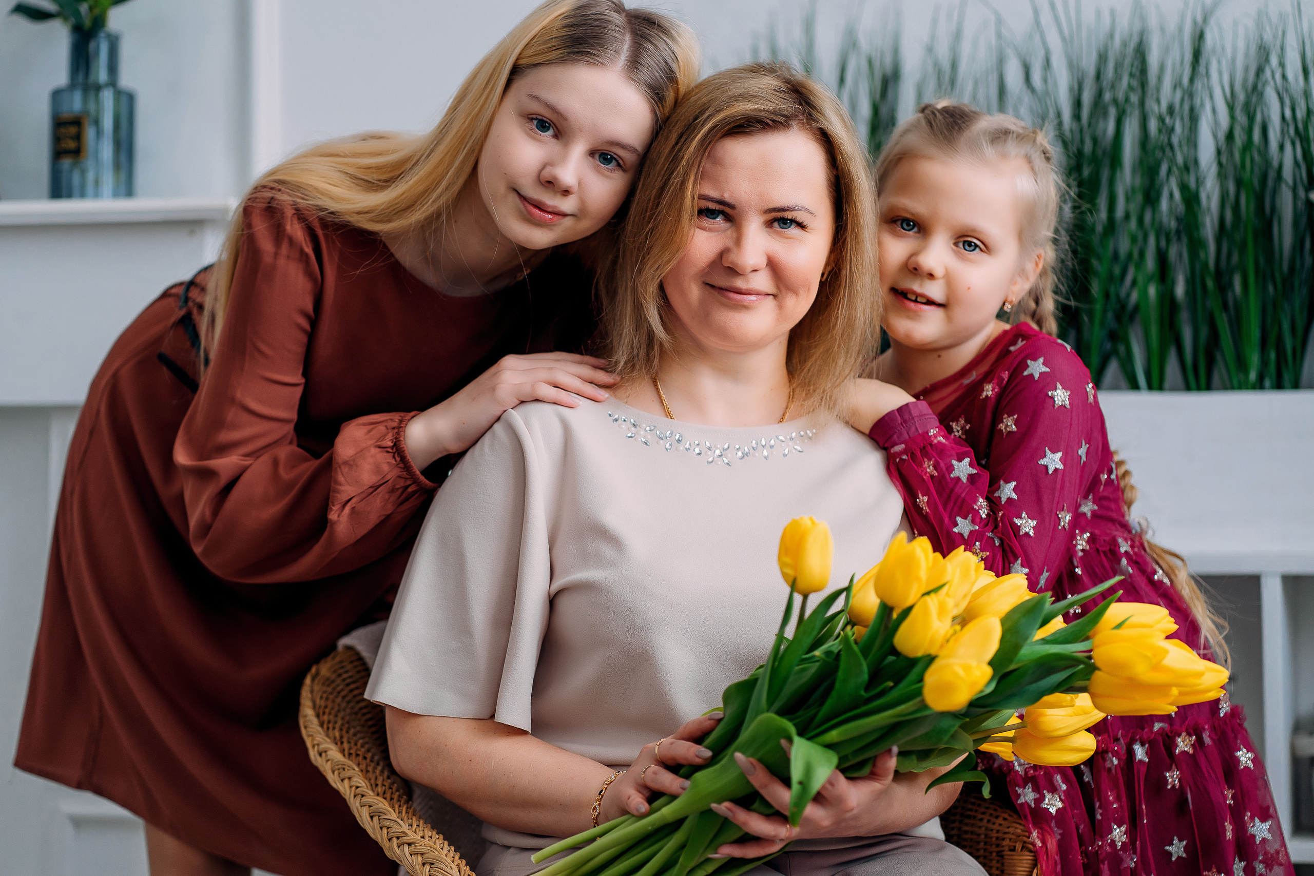 Мама и дочки. Наталья Градова. Семейный и детский фотограф в Нижнем Новгороде