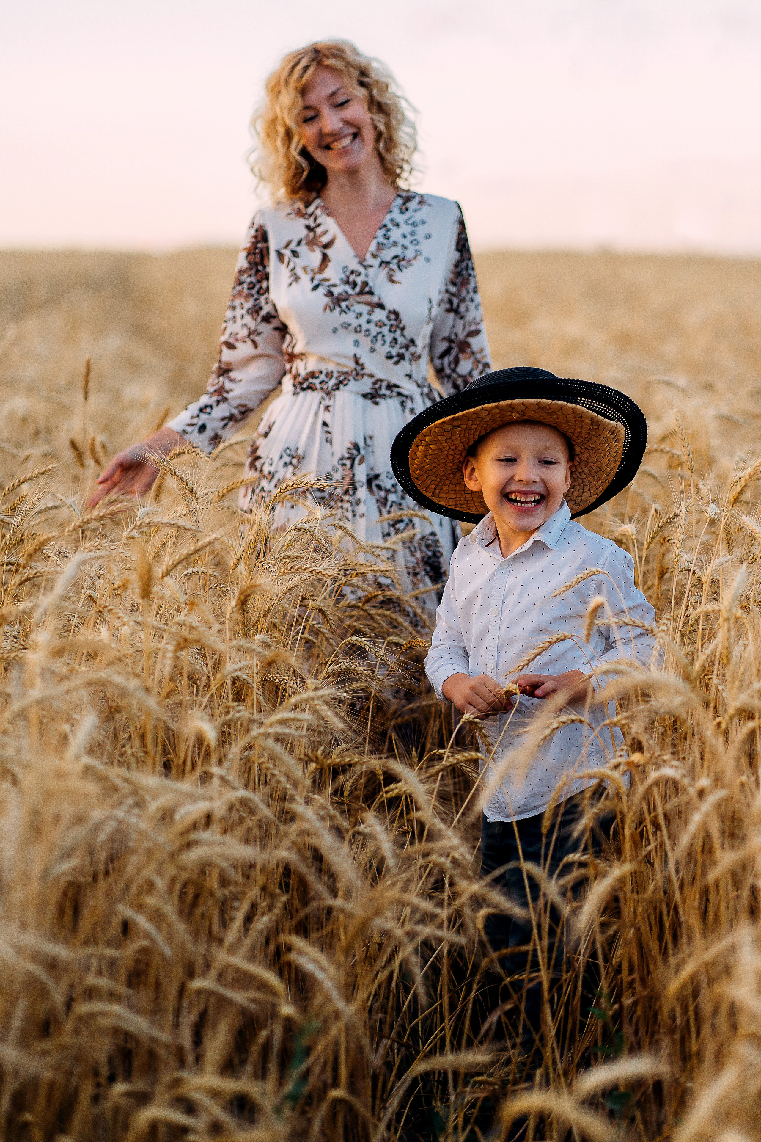 В поле. Наталья Градова. Семейный и детский фотограф в Нижнем Новгороде