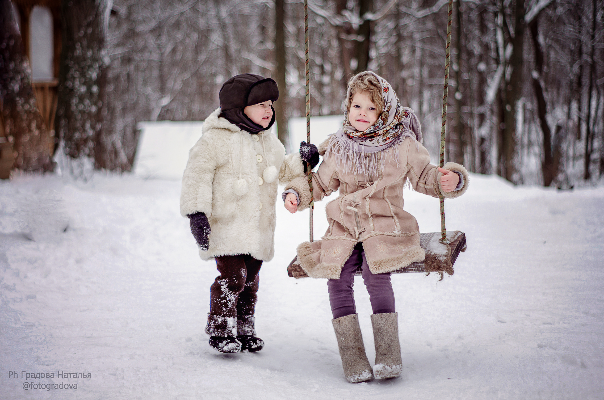 Зимние забавы. Наталья Градова. Семейный и детский фотограф в Нижнем Новгороде